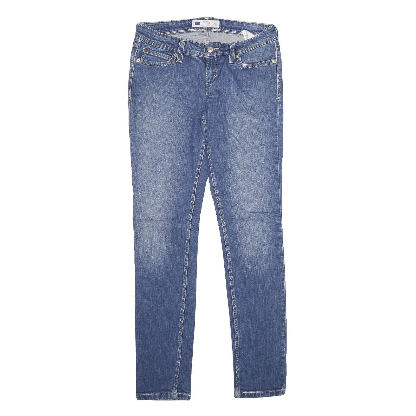 LEVI'S Demi Curve Womens Jeans Blue Slim Skinny Denim W30 L32 Stylish Stretch Refurbished - N/A refurbished available on Cerqular