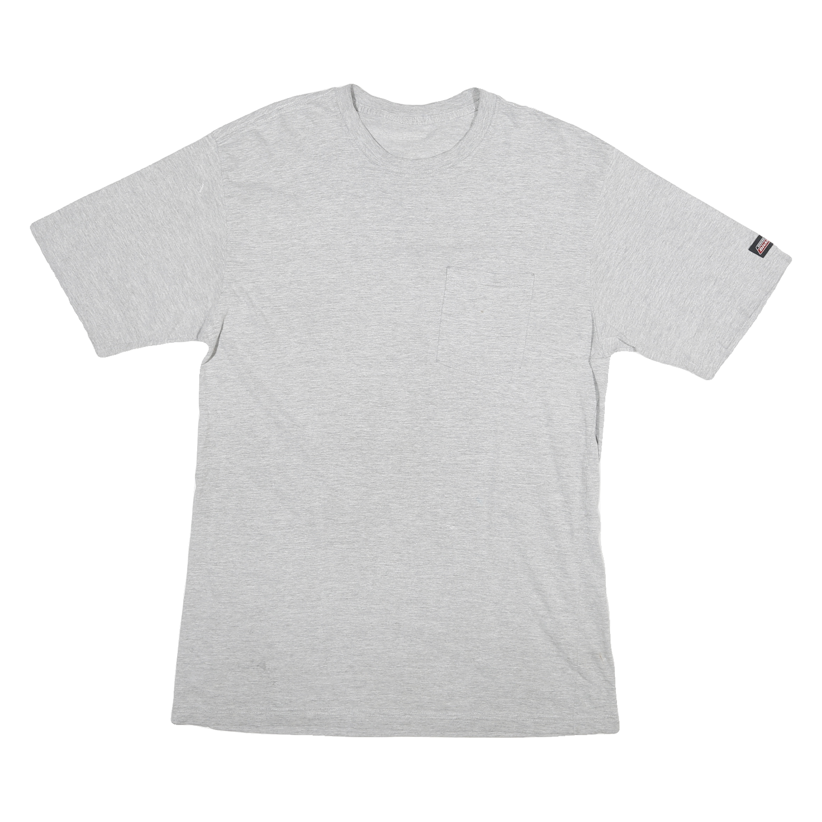 DICKIES Mens Grey Plain T-Shirt L Short Sleeve Crew Neck Workwear Casual Refurbished - N/A refurbished available on Cerqular