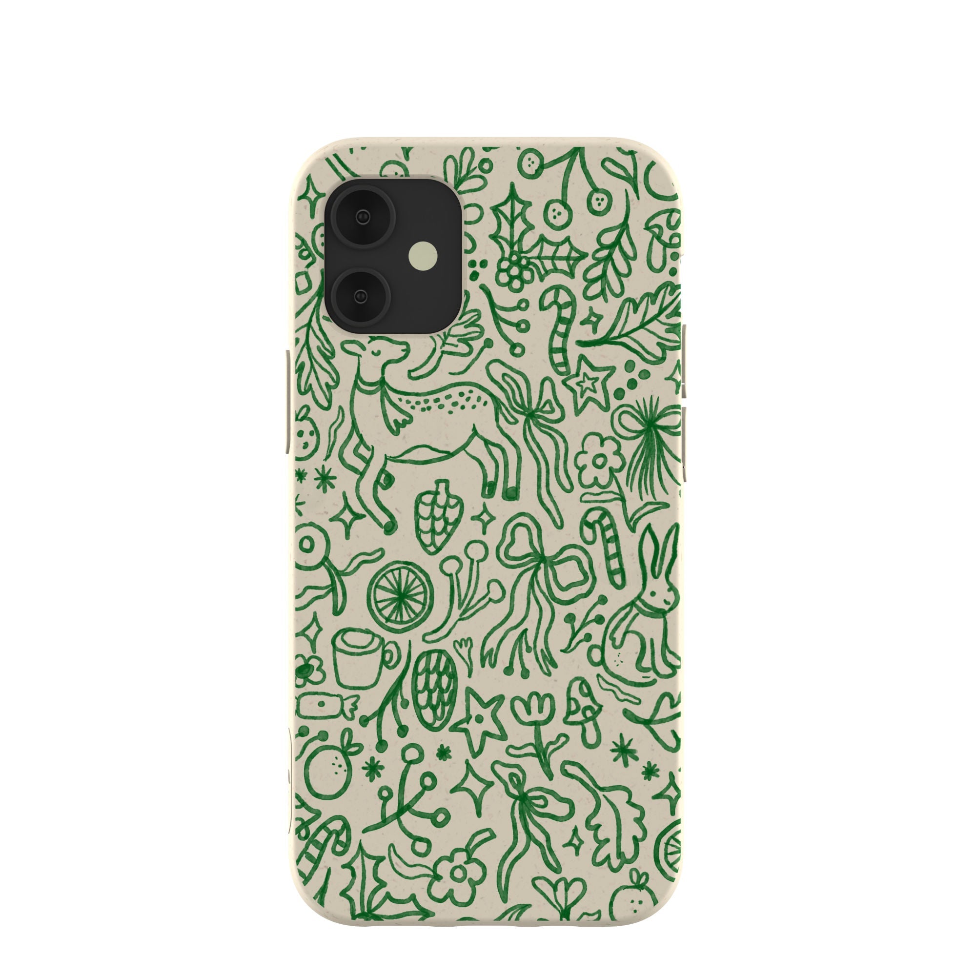 London Fog Cozy Woodland iPhone 12 Mini Case Refurbished - Pela Case refurbished available on Cerqular
