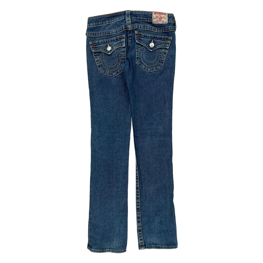 True Religion Jeans - 27W UK 6 Blue Cotton Refurbished - Thrifted (note: this is a term often used to describe second- refurbished available on Cerqular