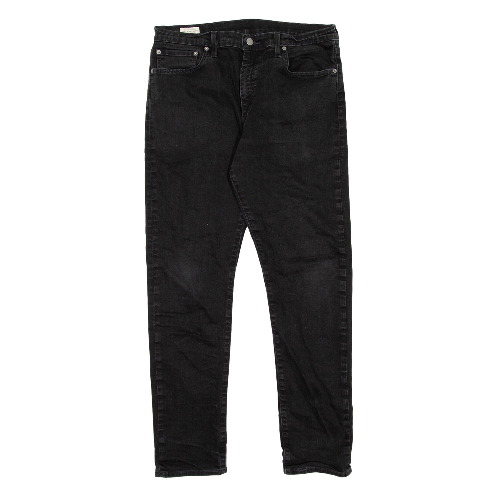 LEVI'S 512 BIG E Jeans Mens Black Slim Tapered W32 L32 Refurbished - N/A refurbished available on Cerqular