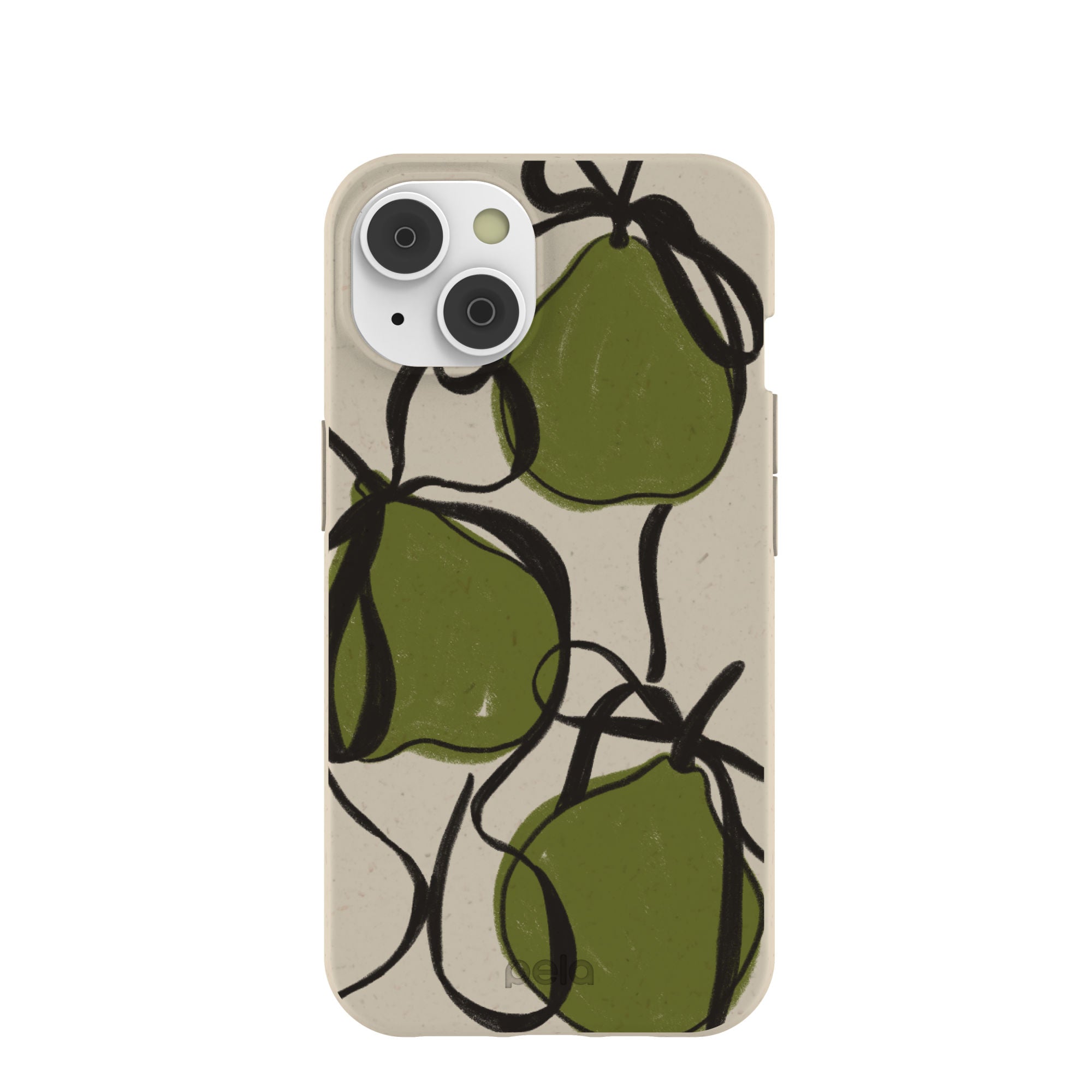 London Fog Sweet Pears iPhone 14/16e Case Refurbished - Pela Case refurbished available on Cerqular