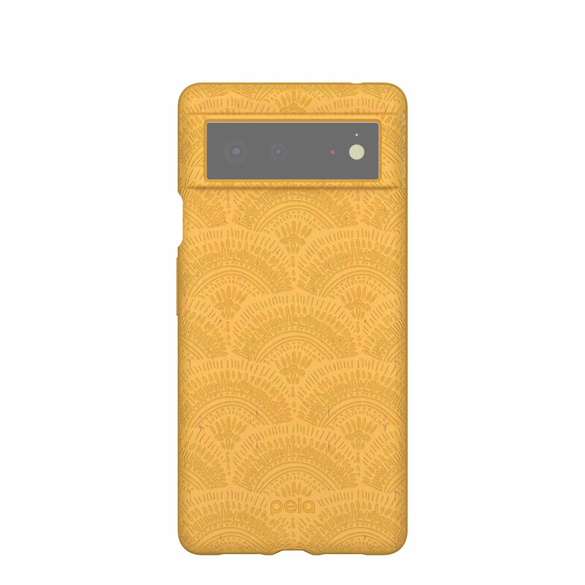 Honey Sunburst Google Pixel 6 Case Refurbished - Pela Case refurbished available on Cerqular