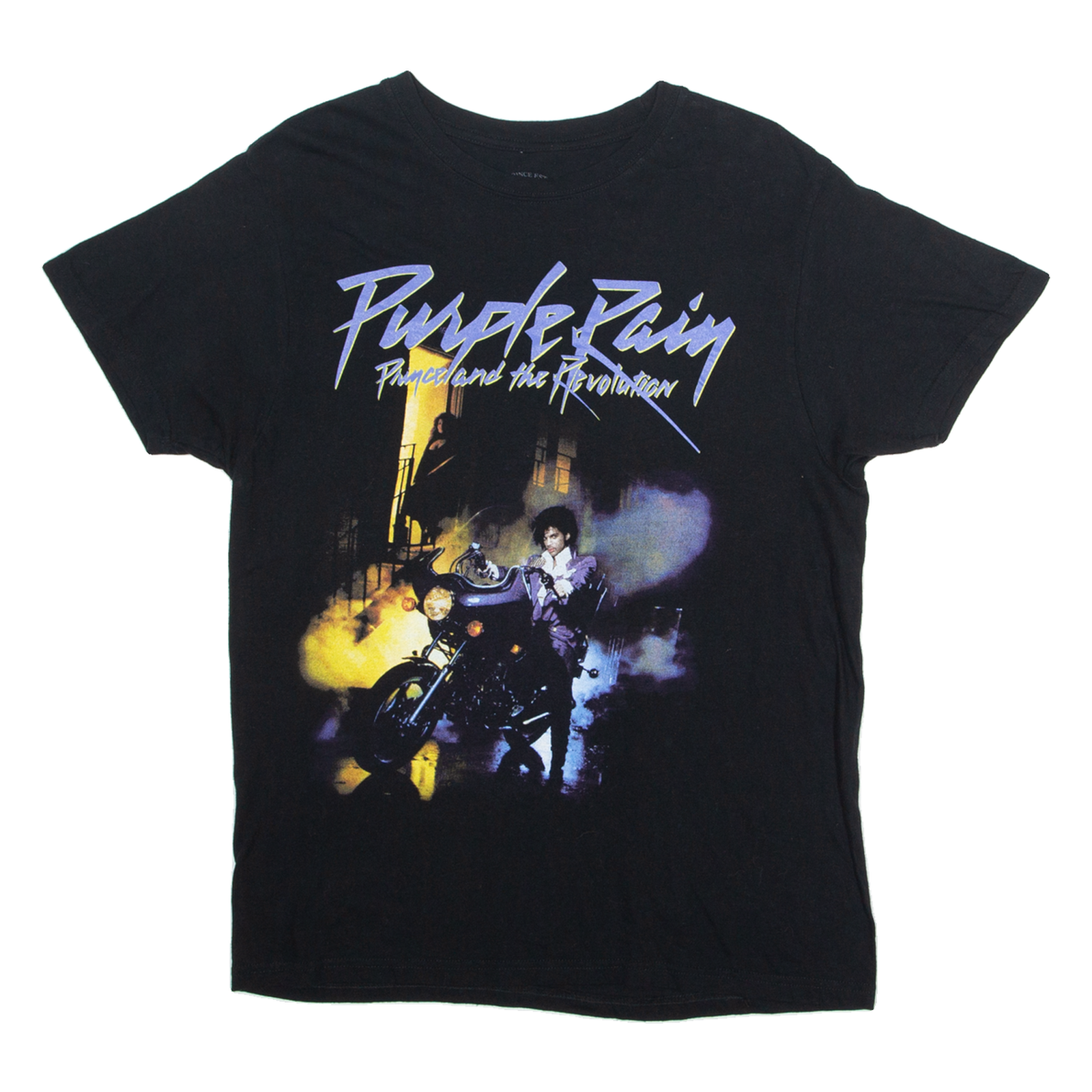 PRINCE Purple Rain Mens Band T-Shirt Black M Refurbished - N/A refurbished available on Cerqular