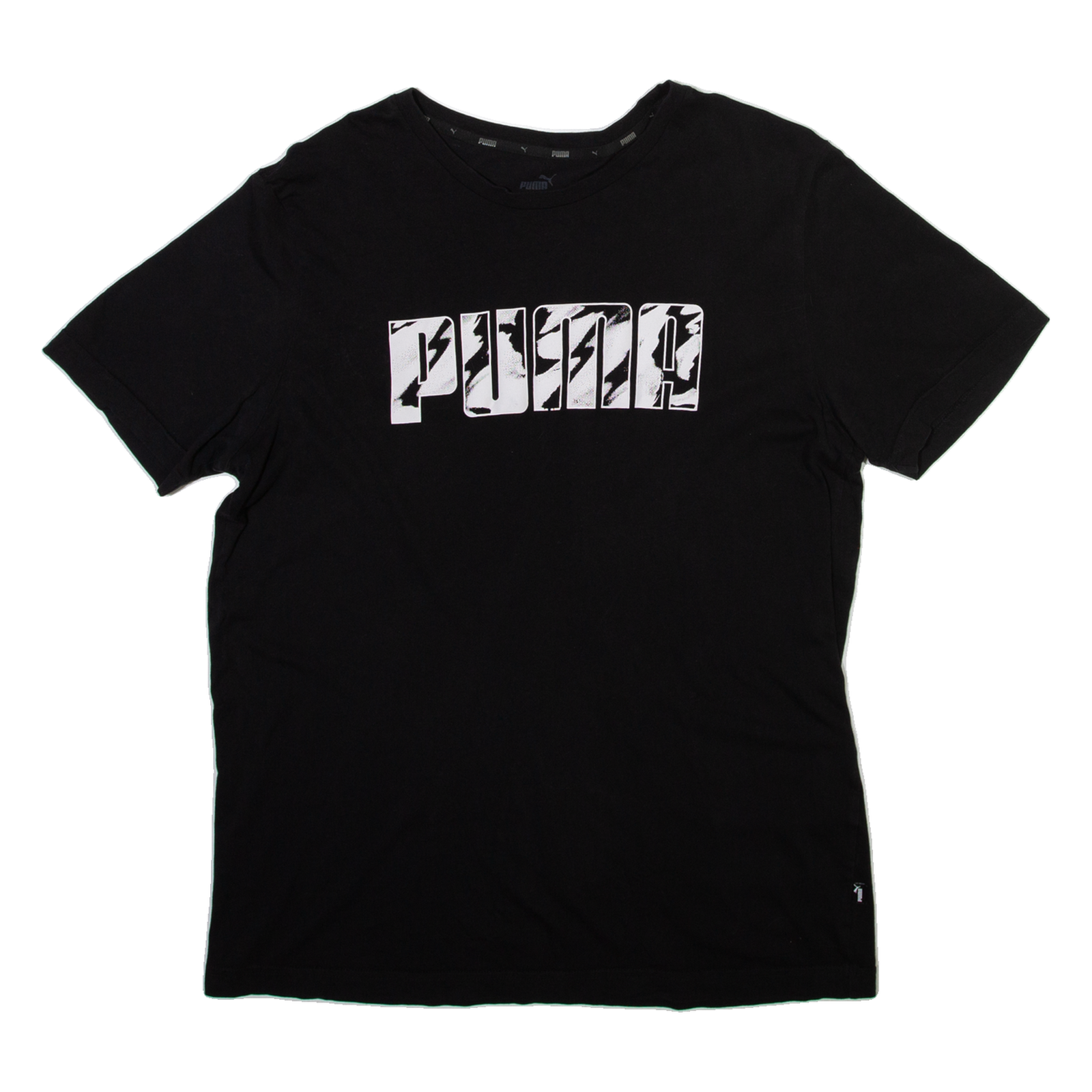 PUMA Mens T-Shirt Black L Refurbished - N/A refurbished available on Cerqular