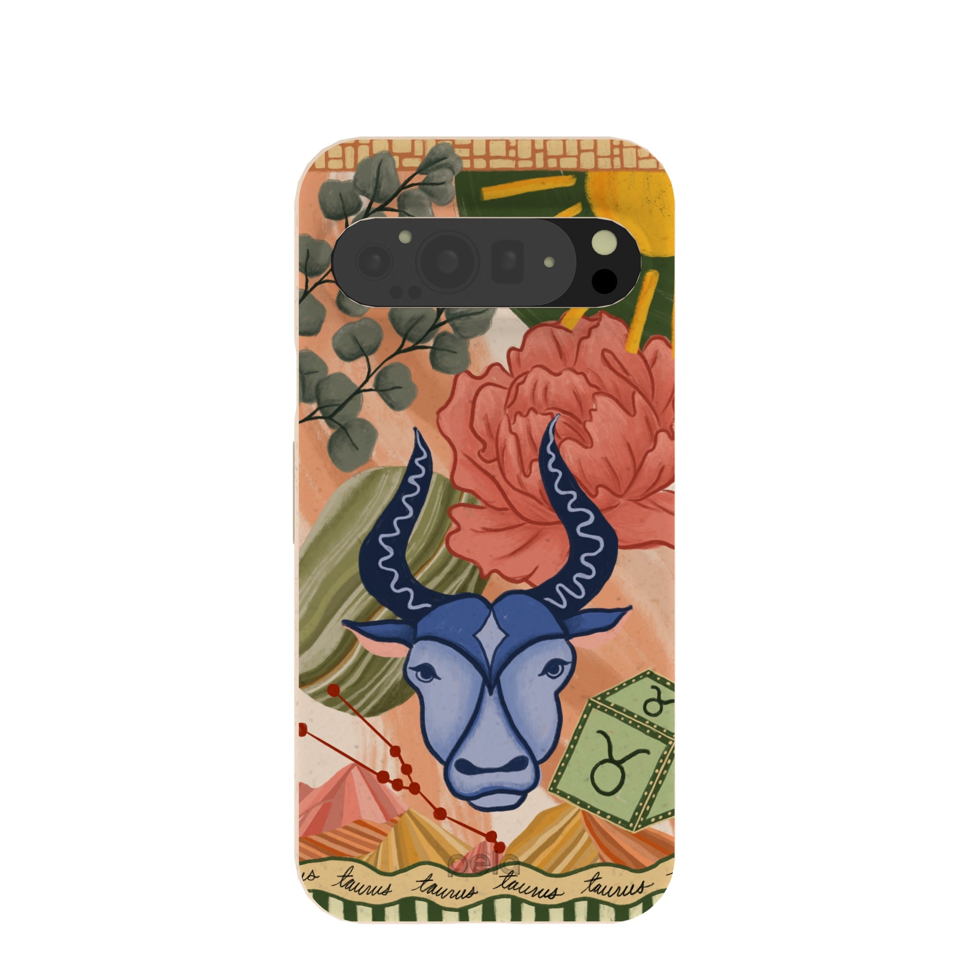 Buy Seashell Taurus Bull Google Pixel 9 Pro XL Case Refurbished - $65.00 Seashell Taurus Bull Google Pixel 9 Pro XL Case Refurbished - Pela Case refurbished available on Cerqular
