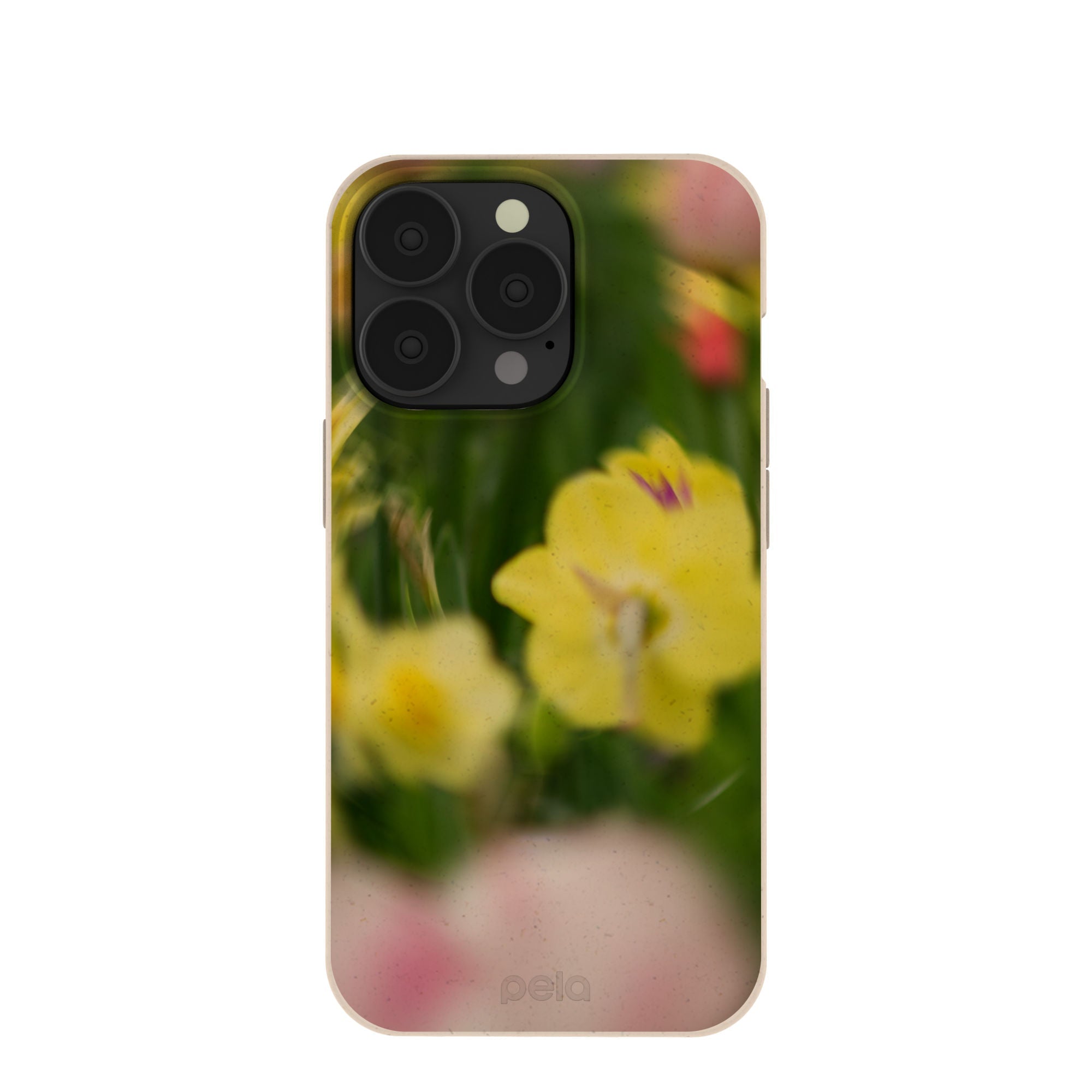 Seashell Full Bloom iPhone 13 Pro Case Refurbished - Pela Case refurbished available on Cerqular
