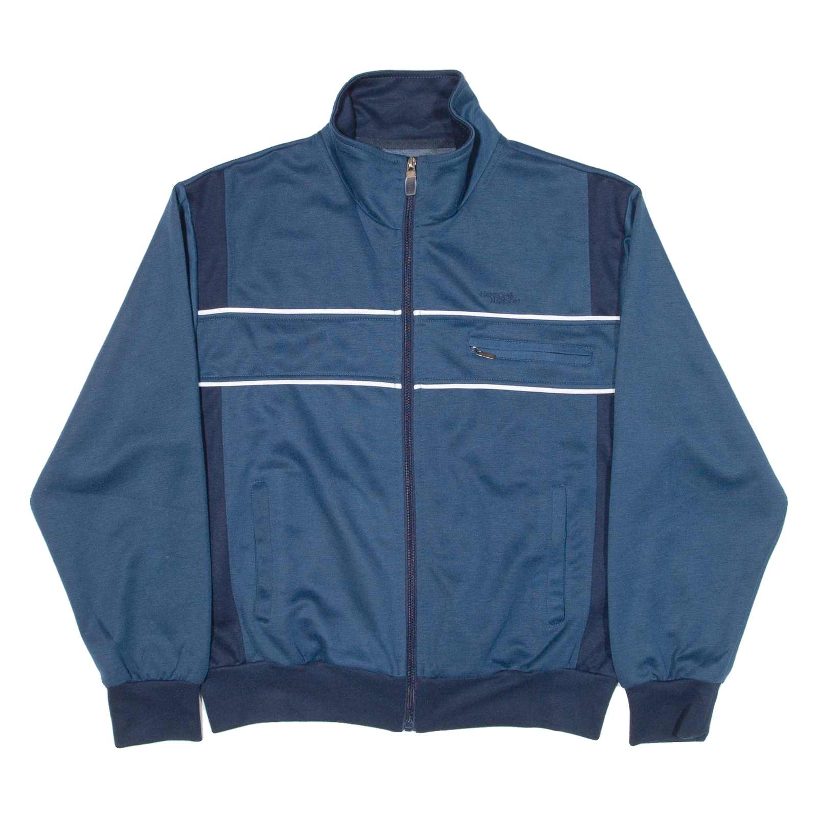 HENSON&HENSON Mens Track Jacket Blue S Refurbished - N/A refurbished available on Cerqular