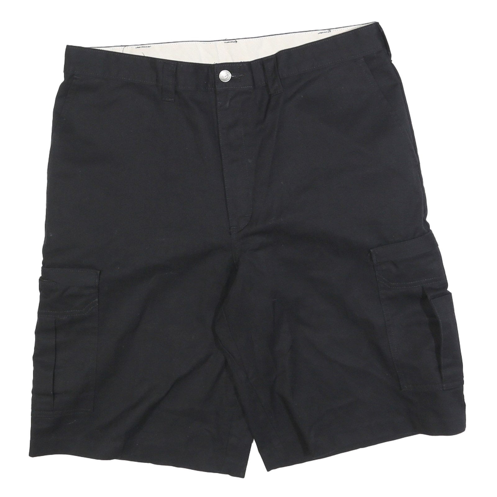 DICKIES Mens Shorts Black Cargo Size L W36 Workwear Durable Cotton Blend Refurbished - N/A refurbished available on Cerqular