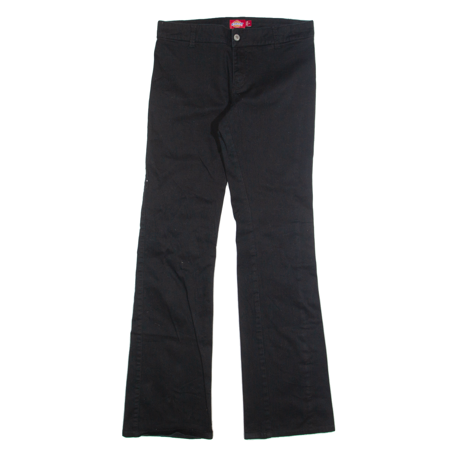 DICKIES Chino Womens Trousers Black Regular Bootcut W30 L32 Refurbished - N/A refurbished available on Cerqular