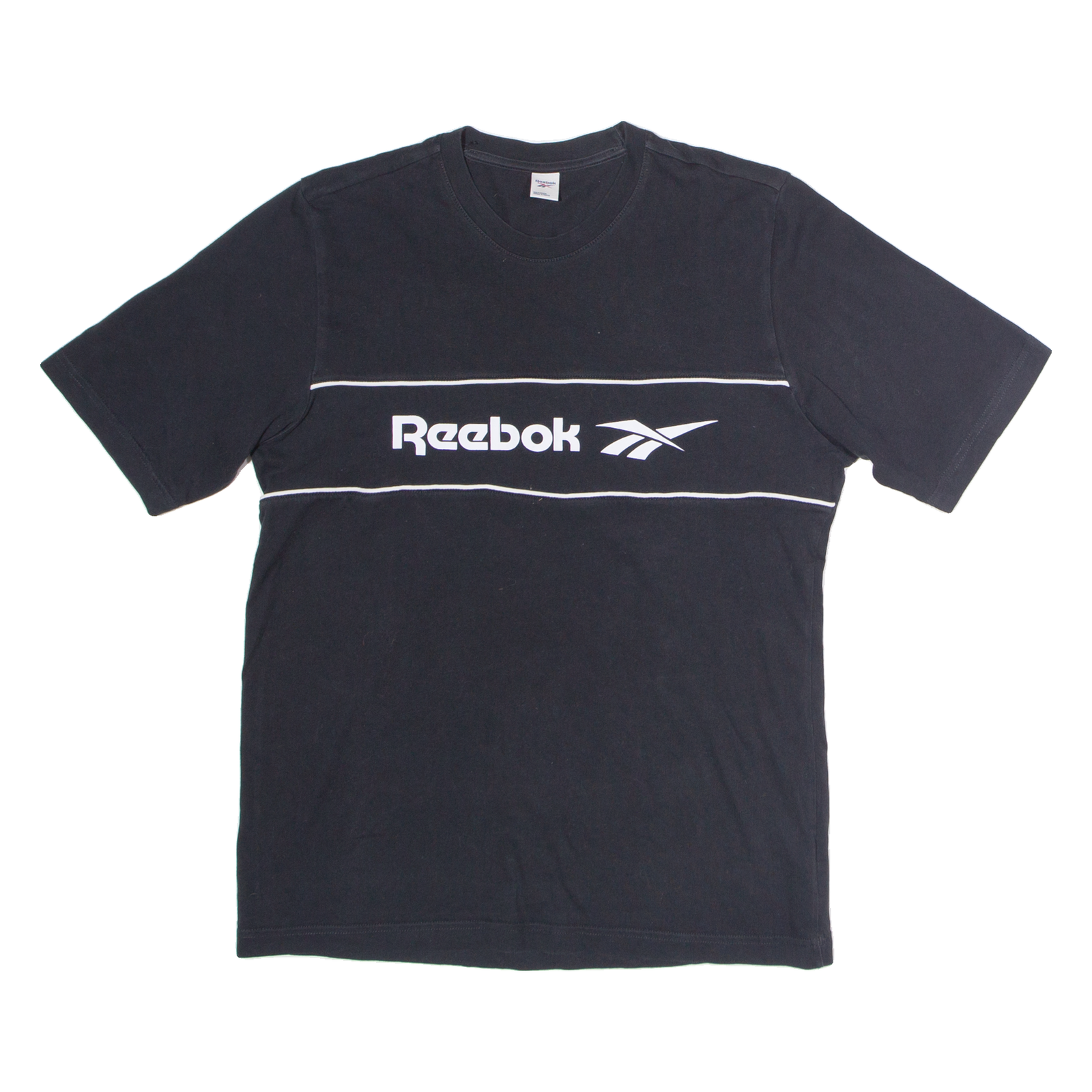 REEBOK Mens T-Shirt Black S Refurbished - N/A refurbished available on Cerqular