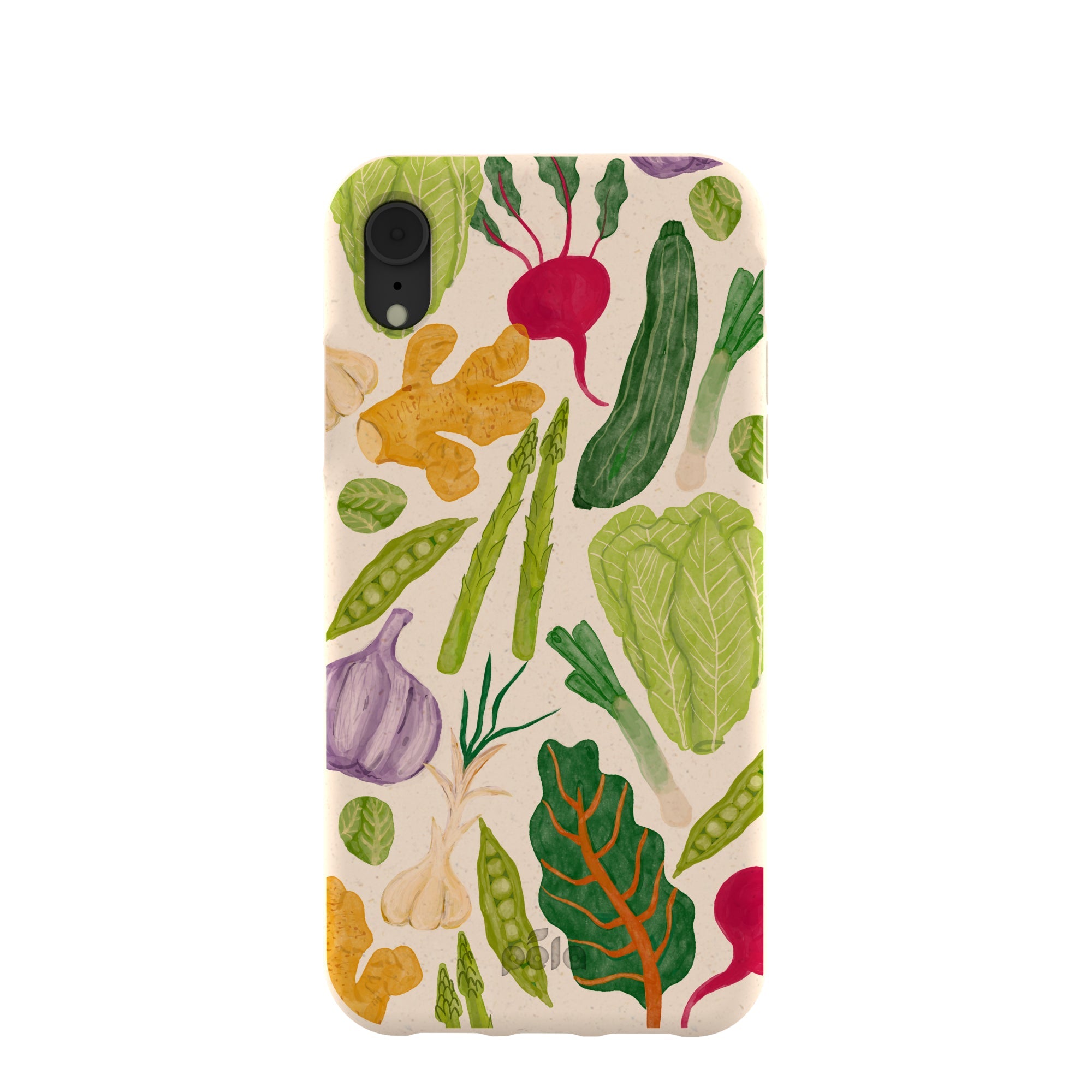 Seashell Veggie Patch iPhone XR Case Refurbished - Pela Case refurbished available on Cerqular