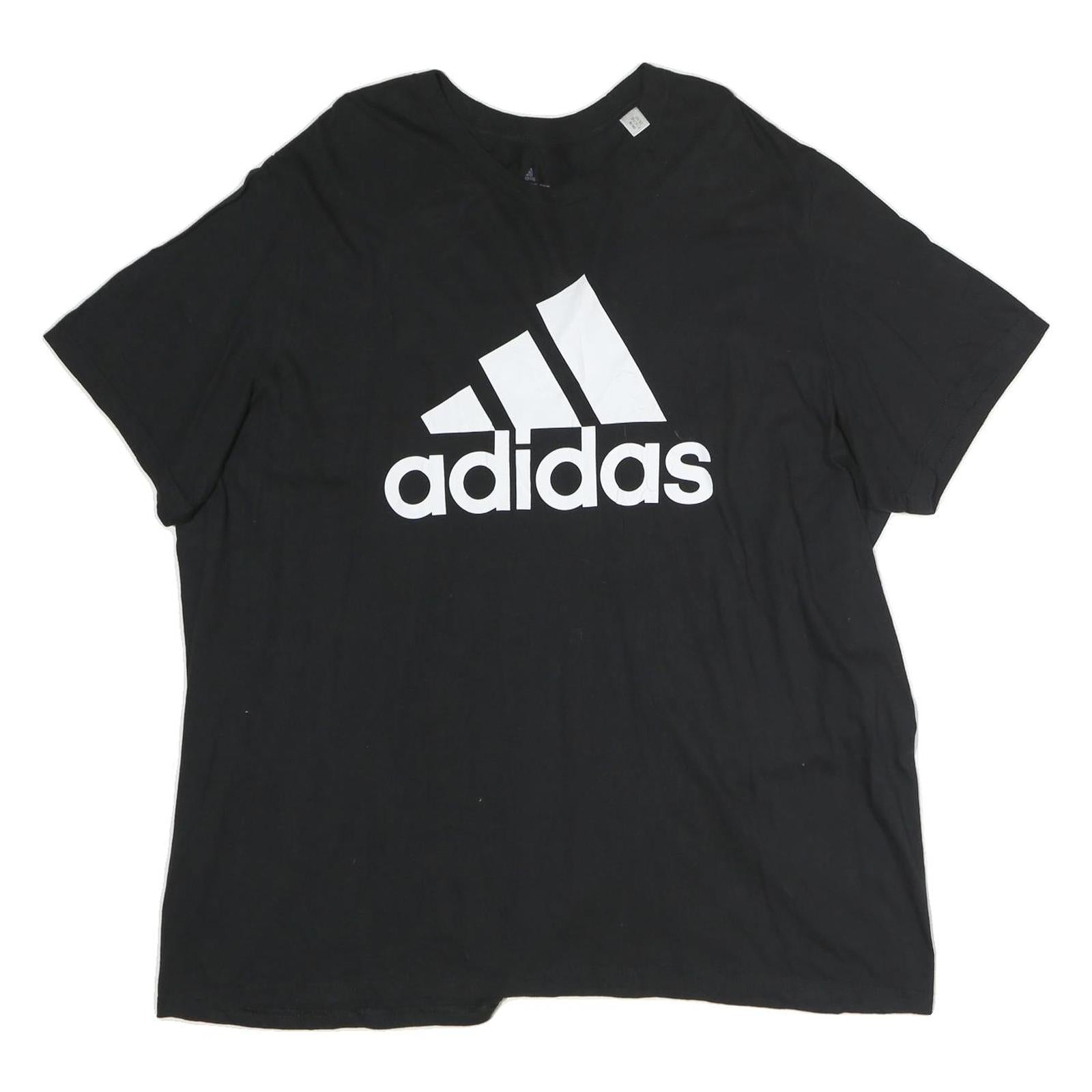 Buy ADIDAS Mens Black Cotton Logo Print T-Shirt 2XL Short Sleeve Crew Neck Refurbished - $16.89 ADIDAS Mens Black Cotton Logo Print T-Shirt 2XL Short Sleeve Crew Neck Refurbished - N/A refurbished available on Cerqular