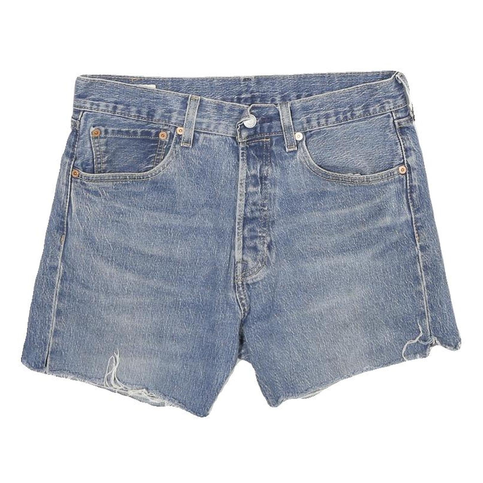 Buy LEVI'S Womens Denim Blue Cut-Off Shorts M W31 Classic Fit Casual Casualwear Refurbished - $25.99 LEVI'S Womens Denim Blue Cut-Off Shorts M W31 Classic Fit Casual Casualwear Refurbished - N/A refurbished available on Cerqular
