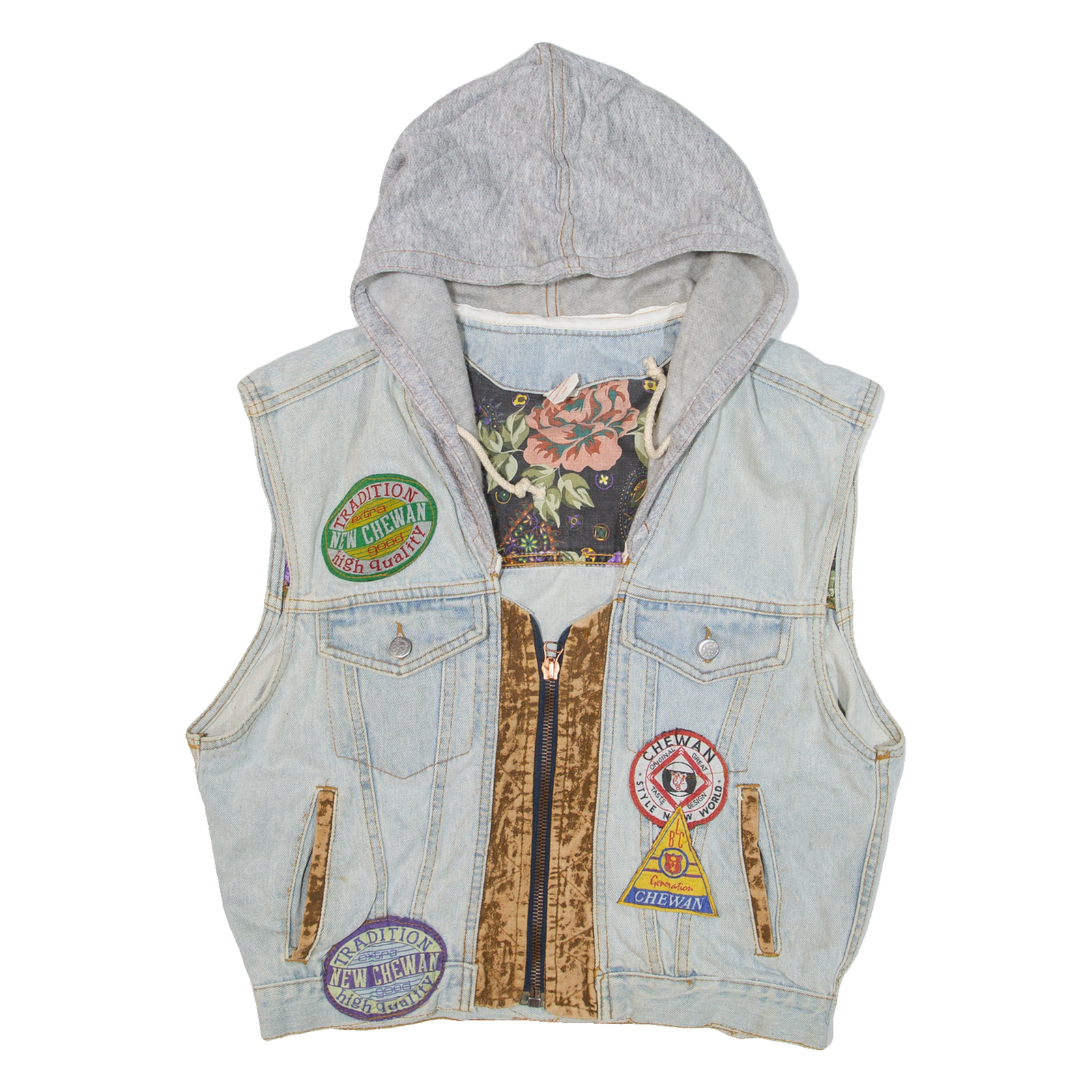 Buy CHEWAN Womens Denim Gilet Blue Hooded M Refurbished - $37.69 CHEWAN Womens Denim Gilet Blue Hooded M Refurbished - N/A refurbished available on Cerqular