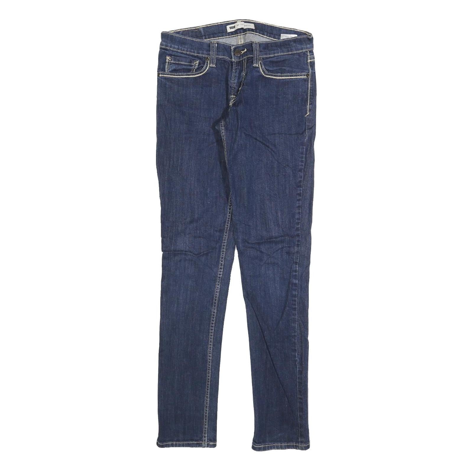 LEVI'S 524 Womens Jeans Blue Slim Skinny Denim Medium W28 L34 Classic Style Refurbished - N/A refurbished available on Cerqular