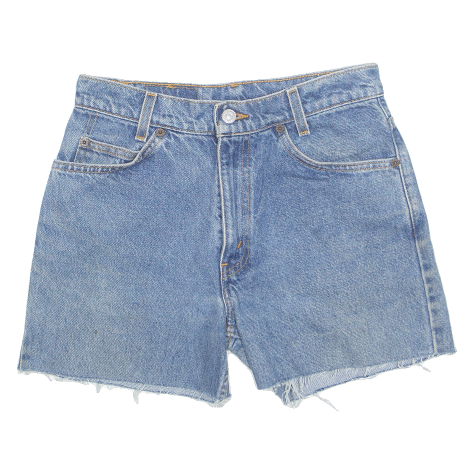 LEVI'S Cut Off 550 Womens Denim Shorts Blue Relaxed M W29 Refurbished - N/A refurbished available on Cerqular