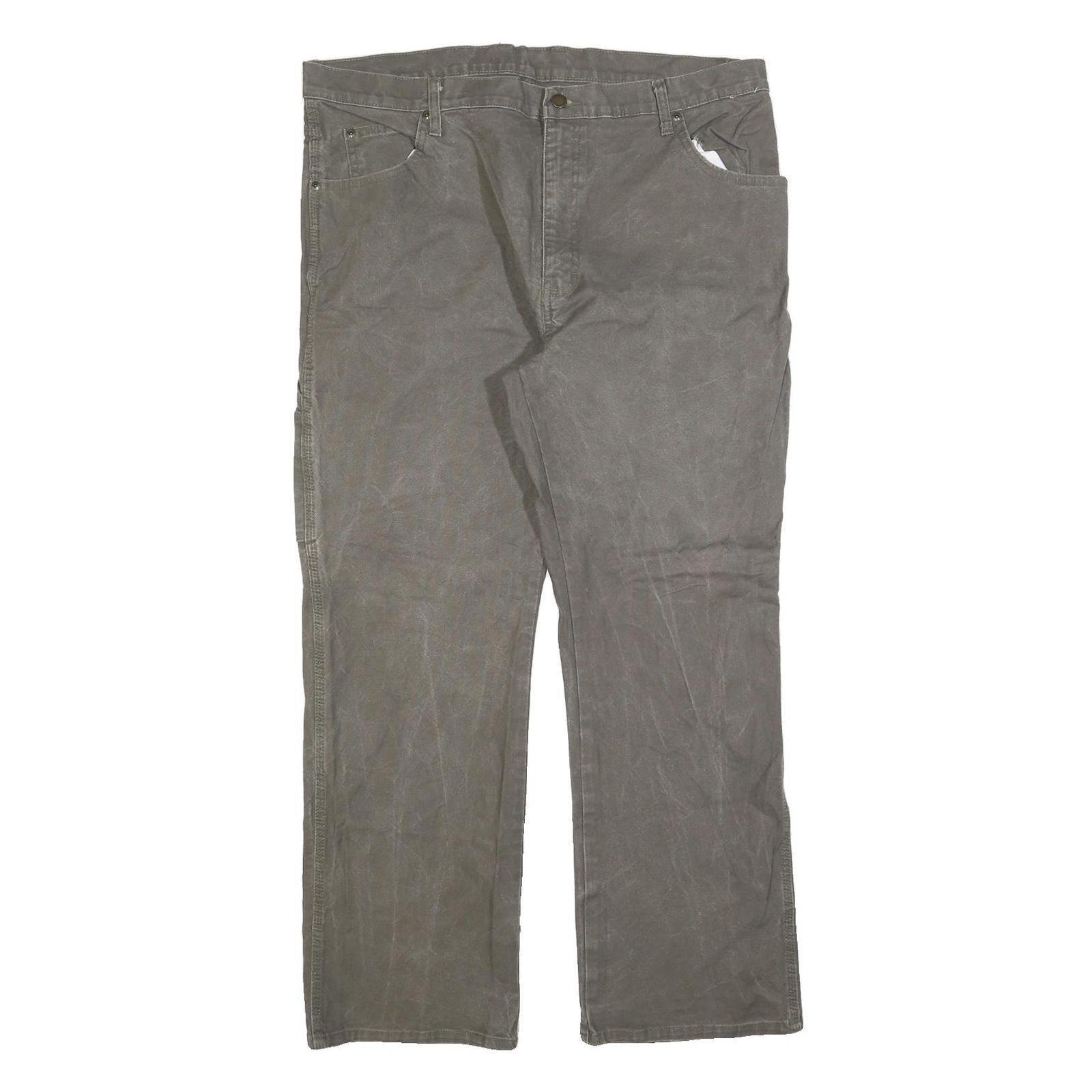 DICKIES Mens Regular Fit Straight Leg Denim Dark Grey Cotton Blend Jeans W38 L30 Refurbished - N/A refurbished available on Cerqular