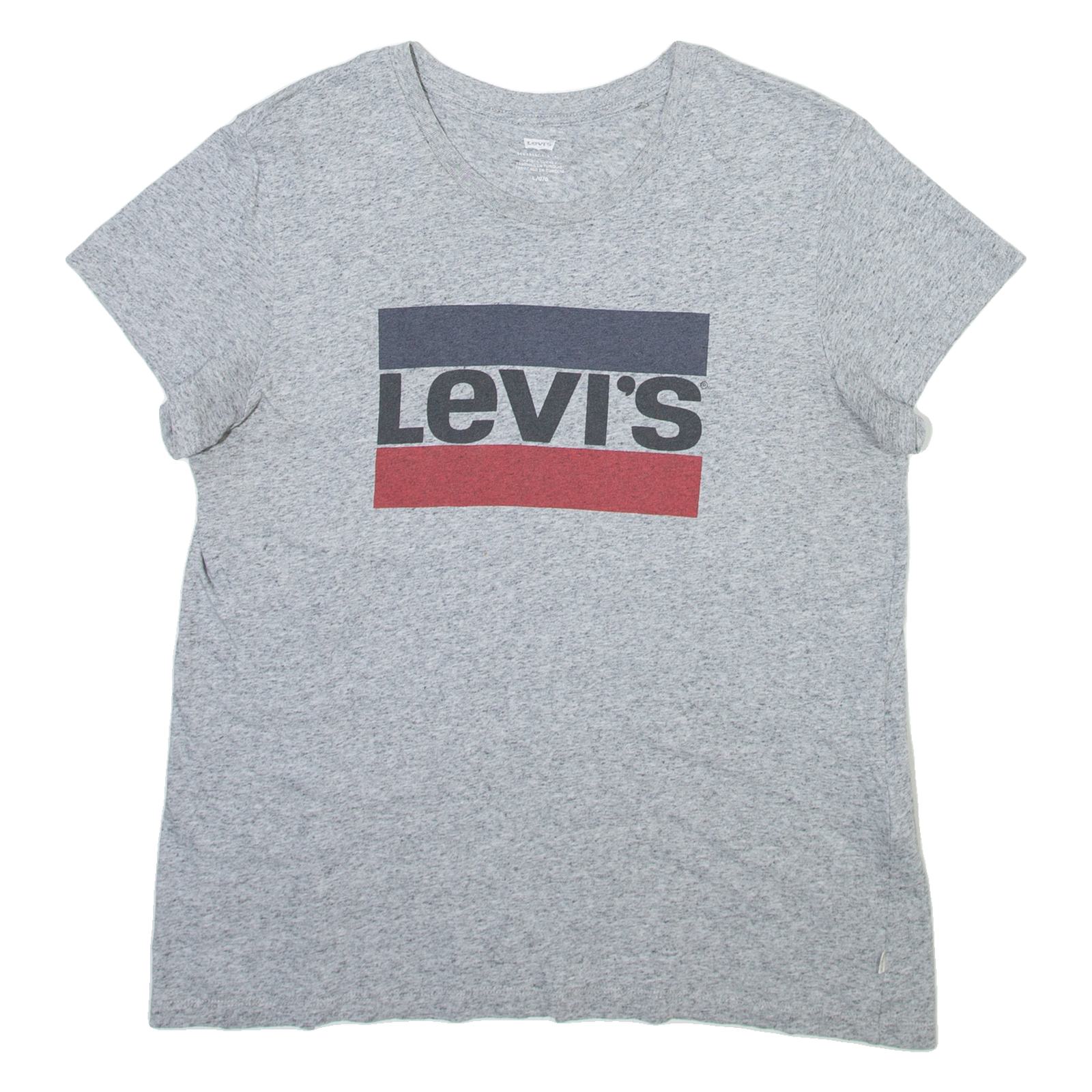 LEVI'S Mens T-Shirt Grey M Refurbished - N/A refurbished available on Cerqular