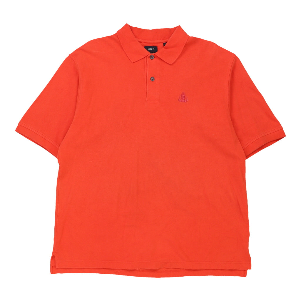 Buy Izod Polo Shirt - Large Red Cotton Refurbished - $12.05 Izod Polo Shirt - Large Red Cotton Refurbished - Thrifted (note: this is a term often used to describe second- refurbished available on Cerqular