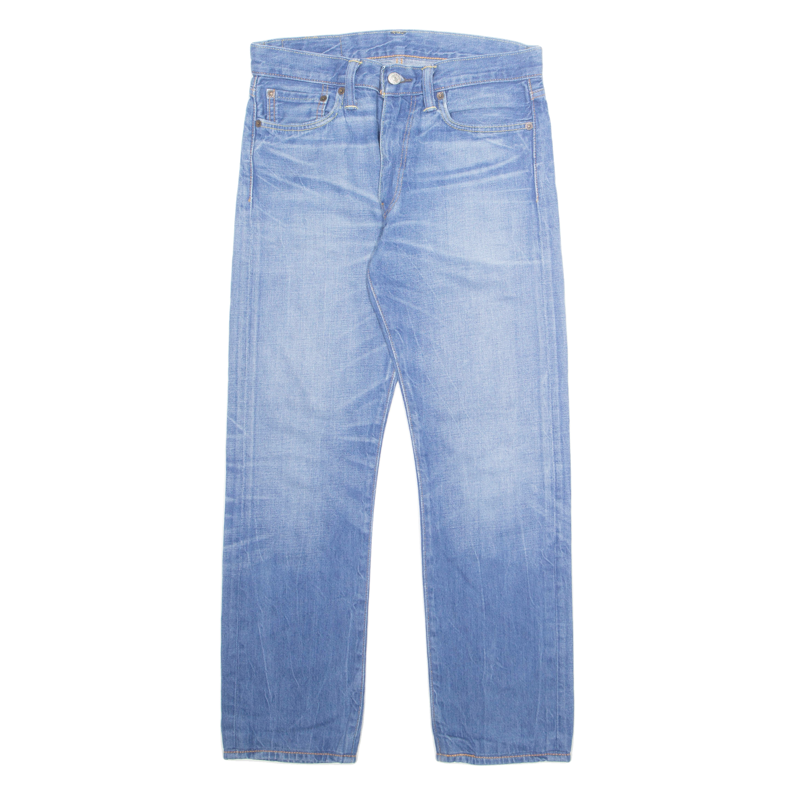 LEVI'S 513 Jeans Mens Blue Slim Straight Stone Wash W31 L27 Refurbished - N/A refurbished available on Cerqular