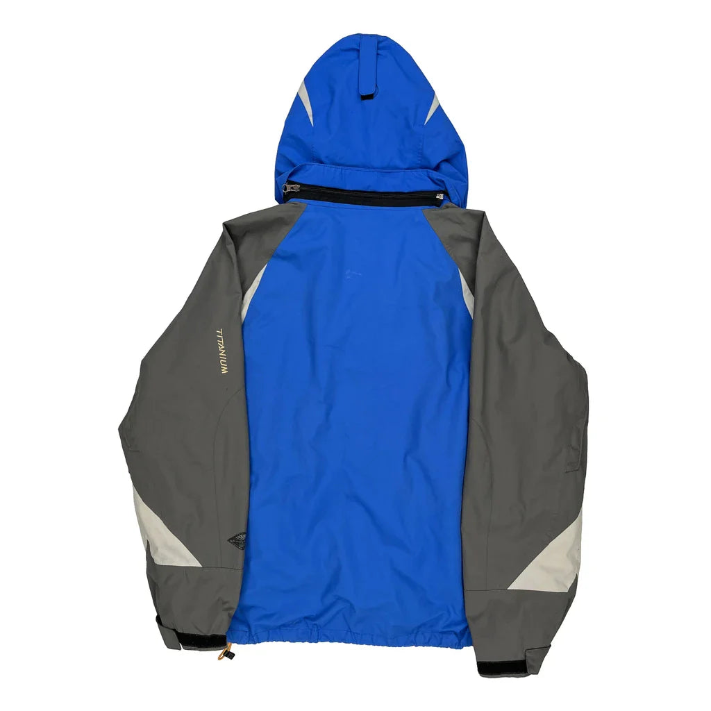 Titanium Series Columbia Jacket - Medium Grey Polyester Refurbished - Thrifted (note: this is a term often used to describe second- refurbished available on Cerqular