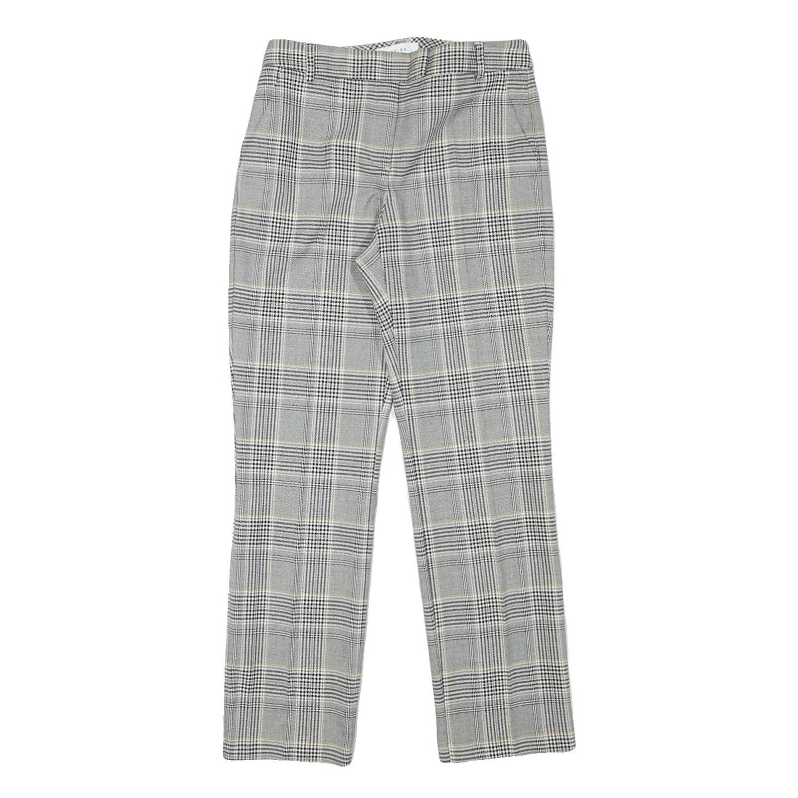 Buy REISS Womens Slim Grey & Beige Check Trousers W27 L27 Elegant Workwear Refurbished - $49.39 REISS Womens Slim Grey & Beige Check Trousers W27 L27 Elegant Workwear Refurbished - N/A refurbished available on Cerqular