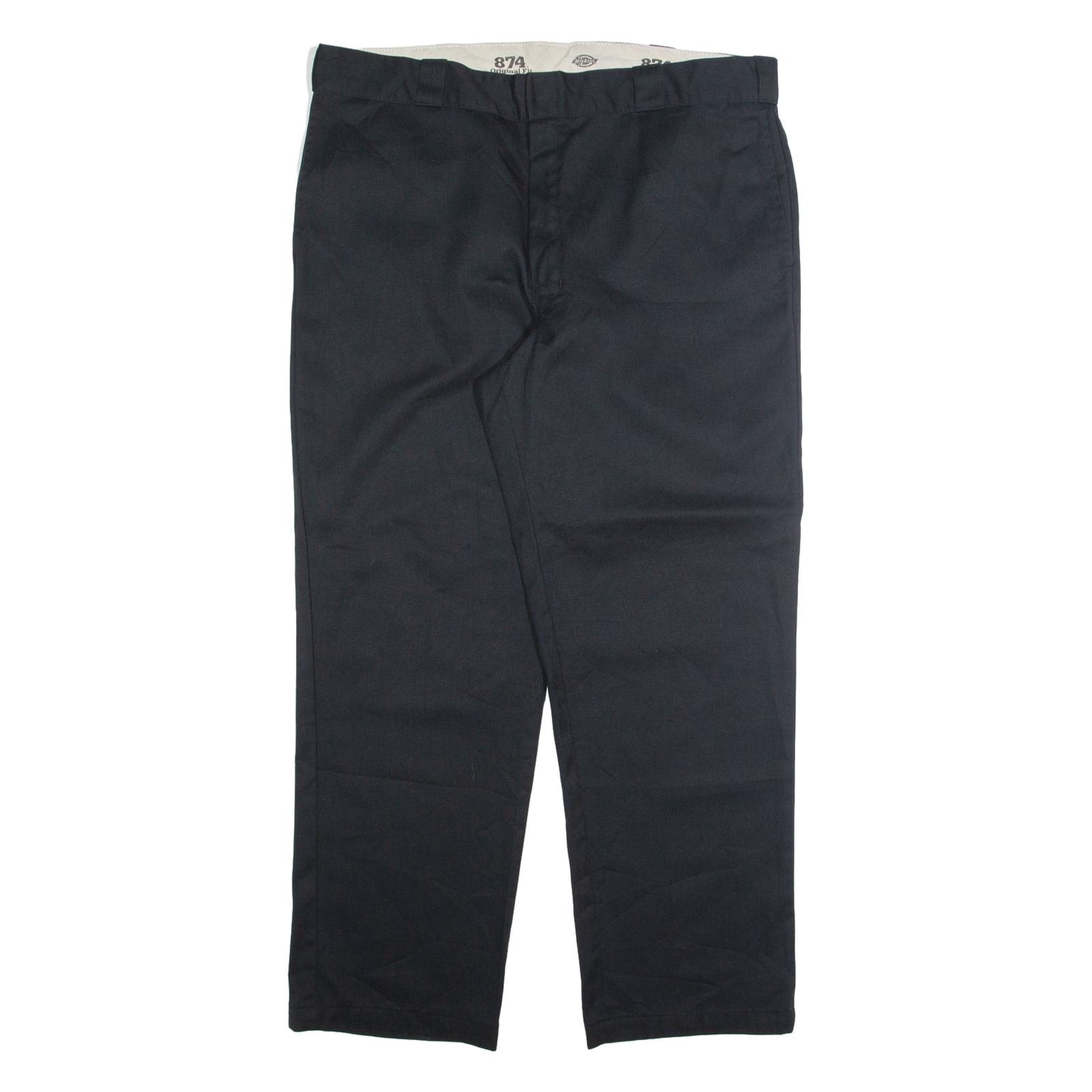 DICKIES Chino Mens Trousers Black Regular Straight W40 L30 Refurbished - N/A refurbished available on Cerqular
