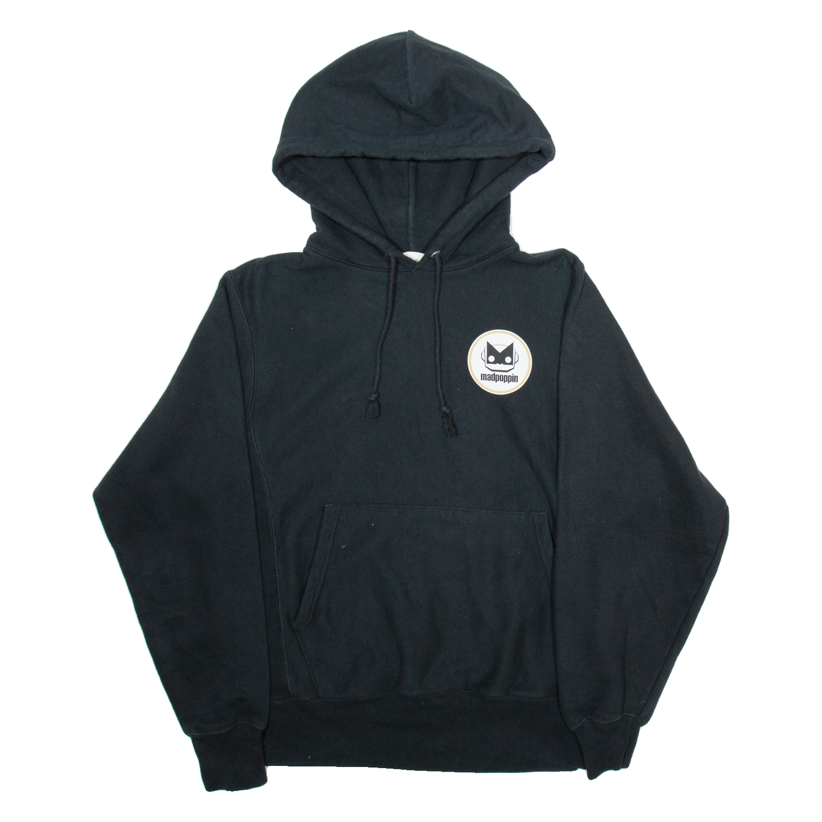 CHAMPION Madpoppin Mens Black Hoodie S Refurbished - N/A refurbished available on Cerqular