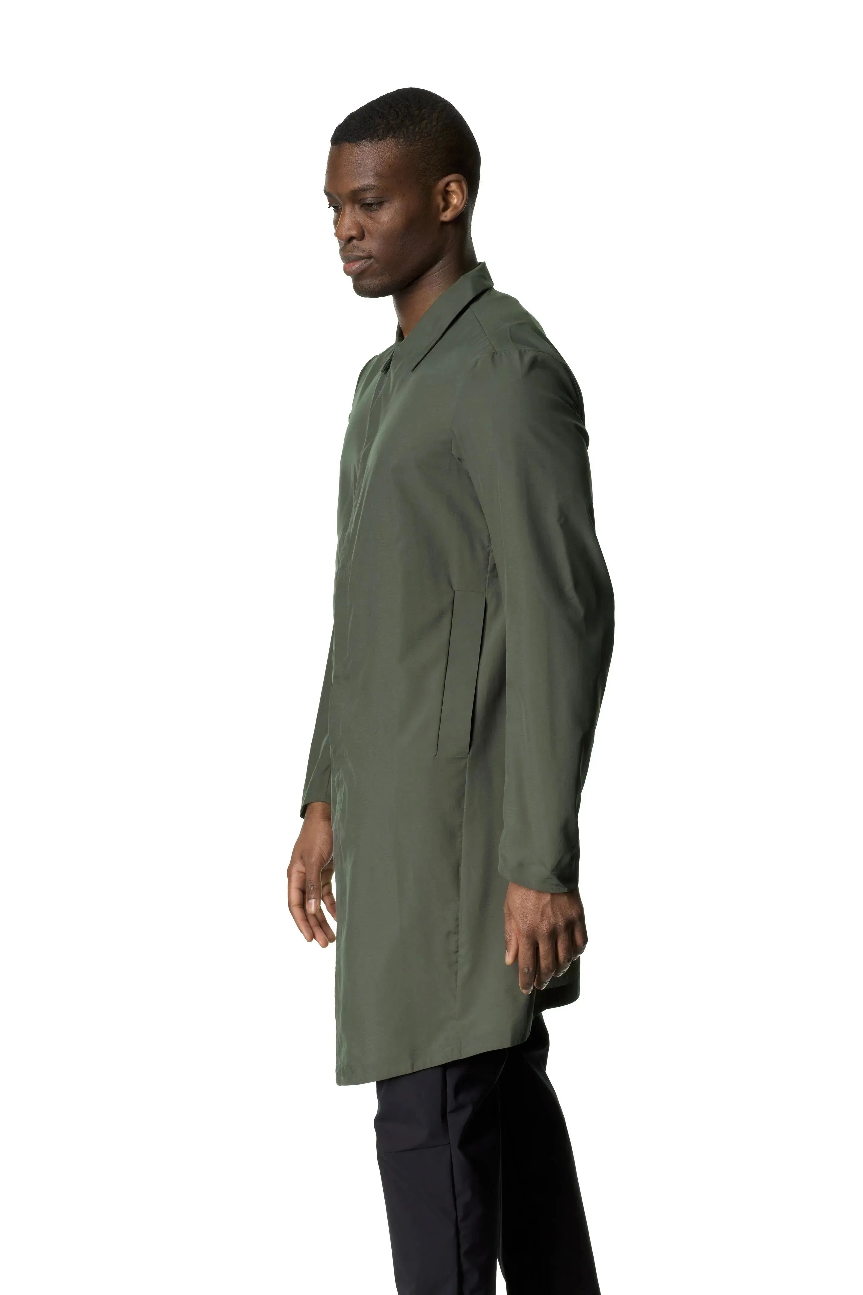 M's Nomad Parka | Color: baremark green | Size: S Refurbished - Houdini Sportswear refurbished available on Cerqular