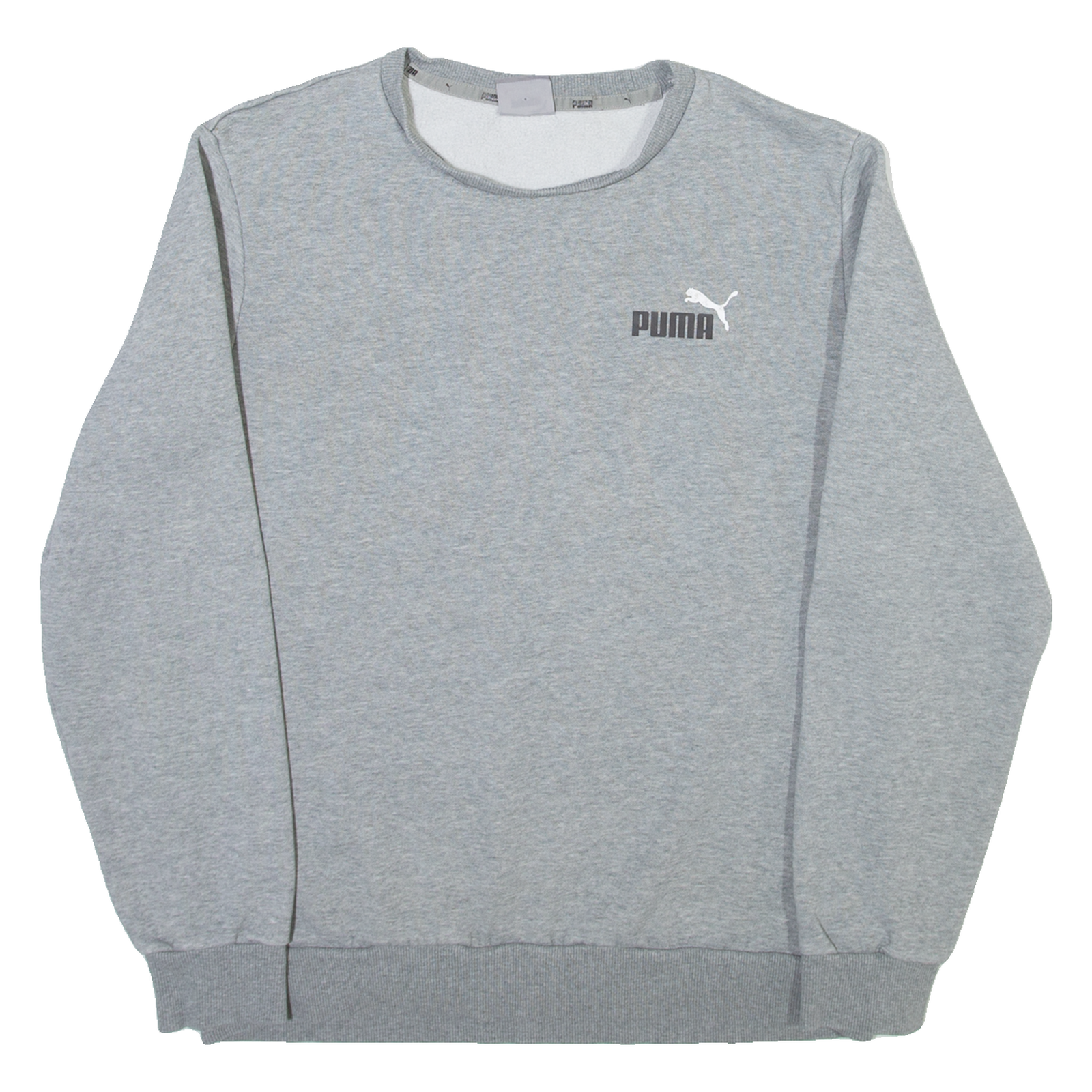 PUMA Mens Sweatshirt Grey M Refurbished - N/A refurbished available on Cerqular