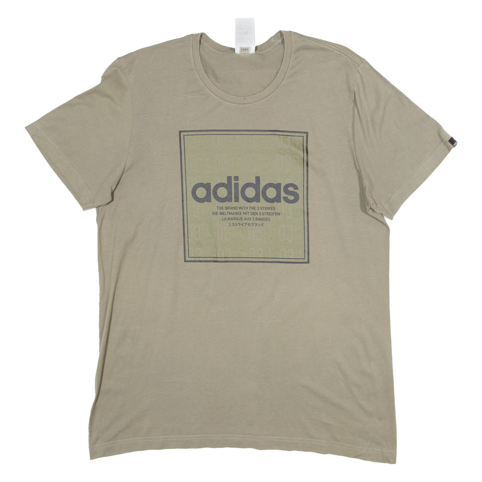 ADIDAS Mens T-Shirt Green M Refurbished - N/A refurbished available on Cerqular