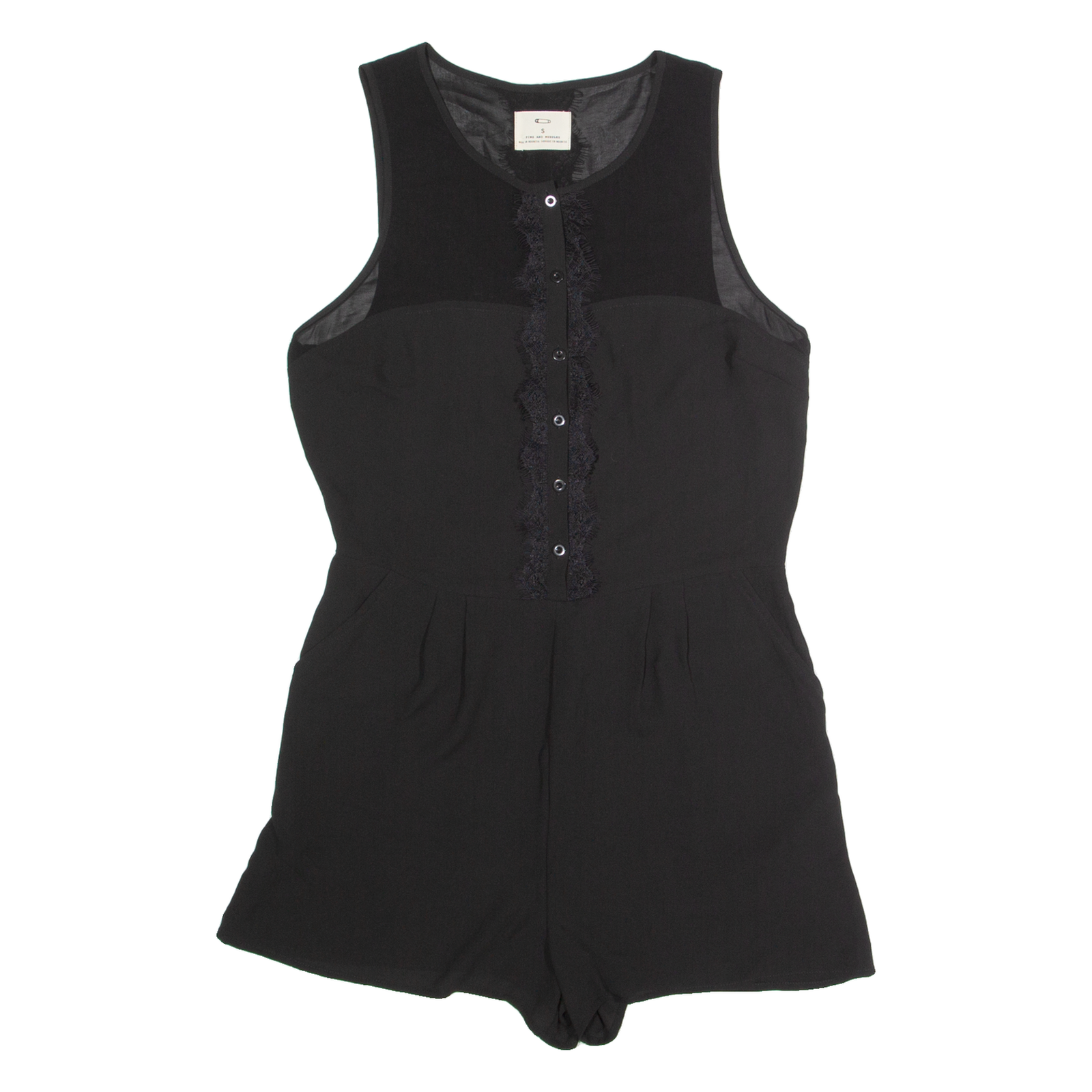Buy PINS AND NEEDLES Womens Playsuit Black Wide-Leg S Refurbished - $27.29 PINS AND NEEDLES Womens Playsuit Black Wide-Leg S Refurbished - N/A refurbished available on Cerqular