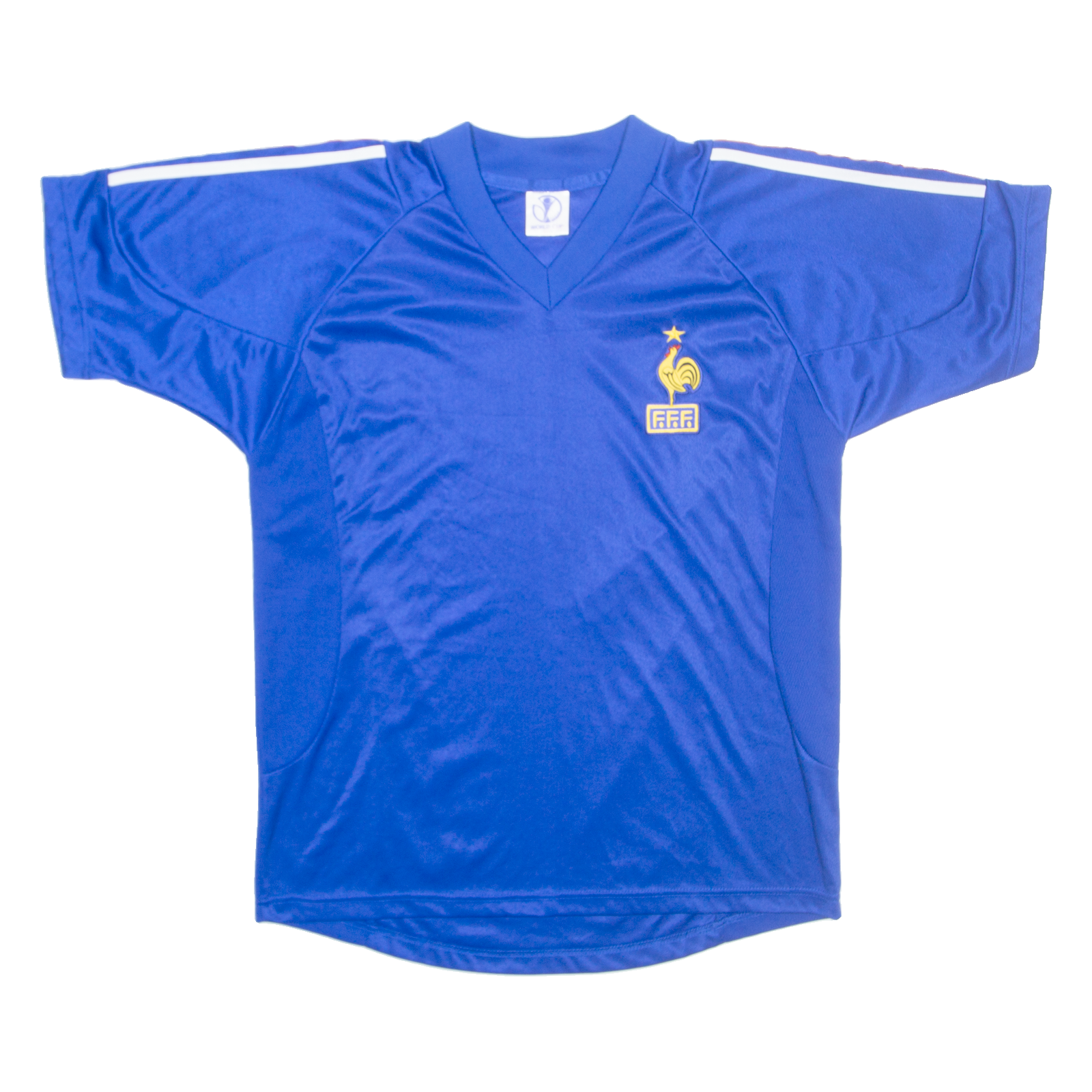 France Mens Football Shirt Jersey Blue V-Neck XL Refurbished - N/A refurbished available on Cerqular
