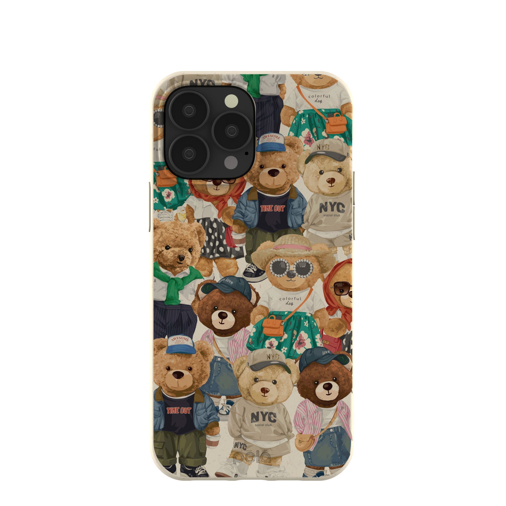 London Fog Unbearably Cute iPhone 13 Pro Max Case Refurbished - Pela Case refurbished available on Cerqular