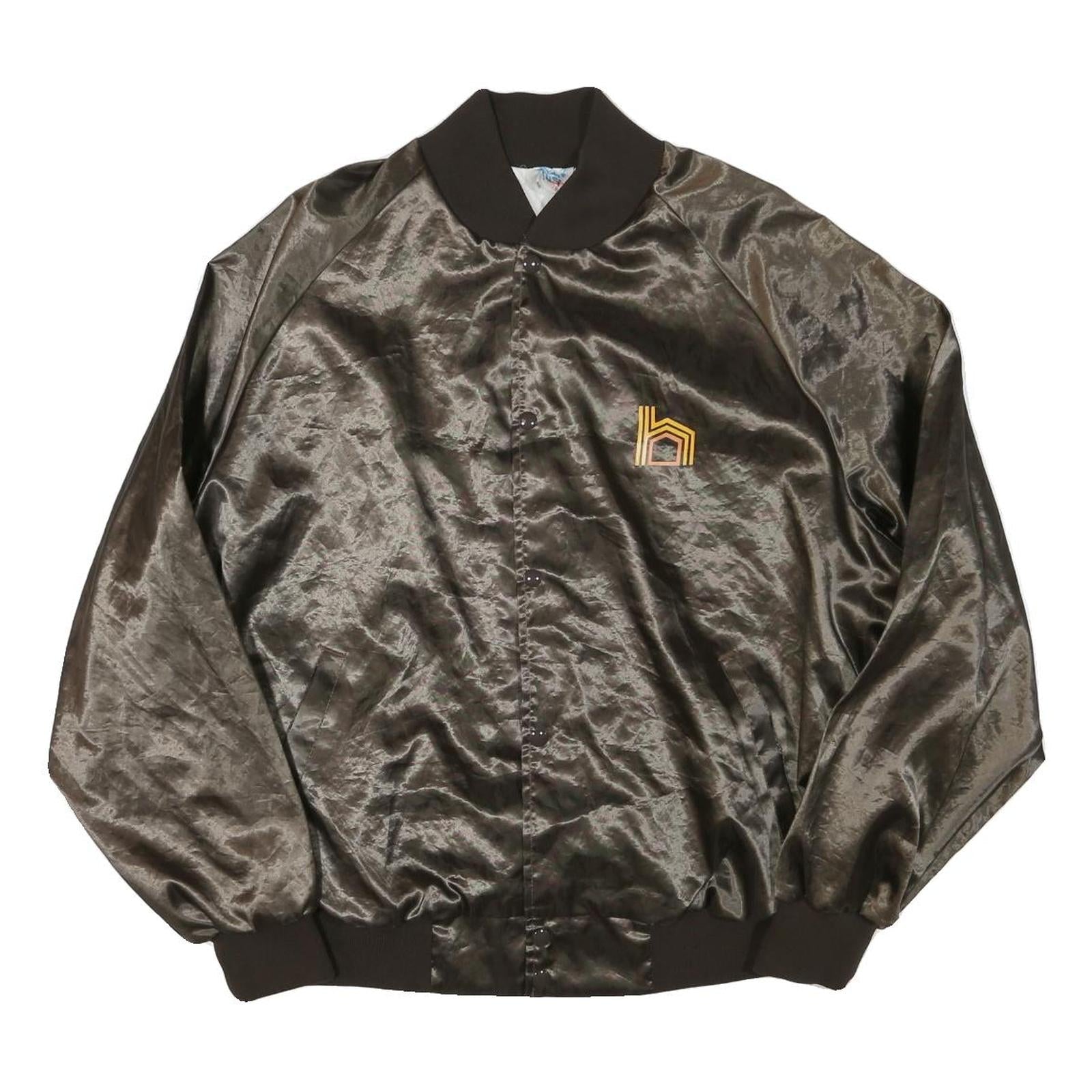 WESTARK Mens Brown & Black Home Building Center Satin Button Jacket 2XL Refurbished - N/A refurbished available on Cerqular