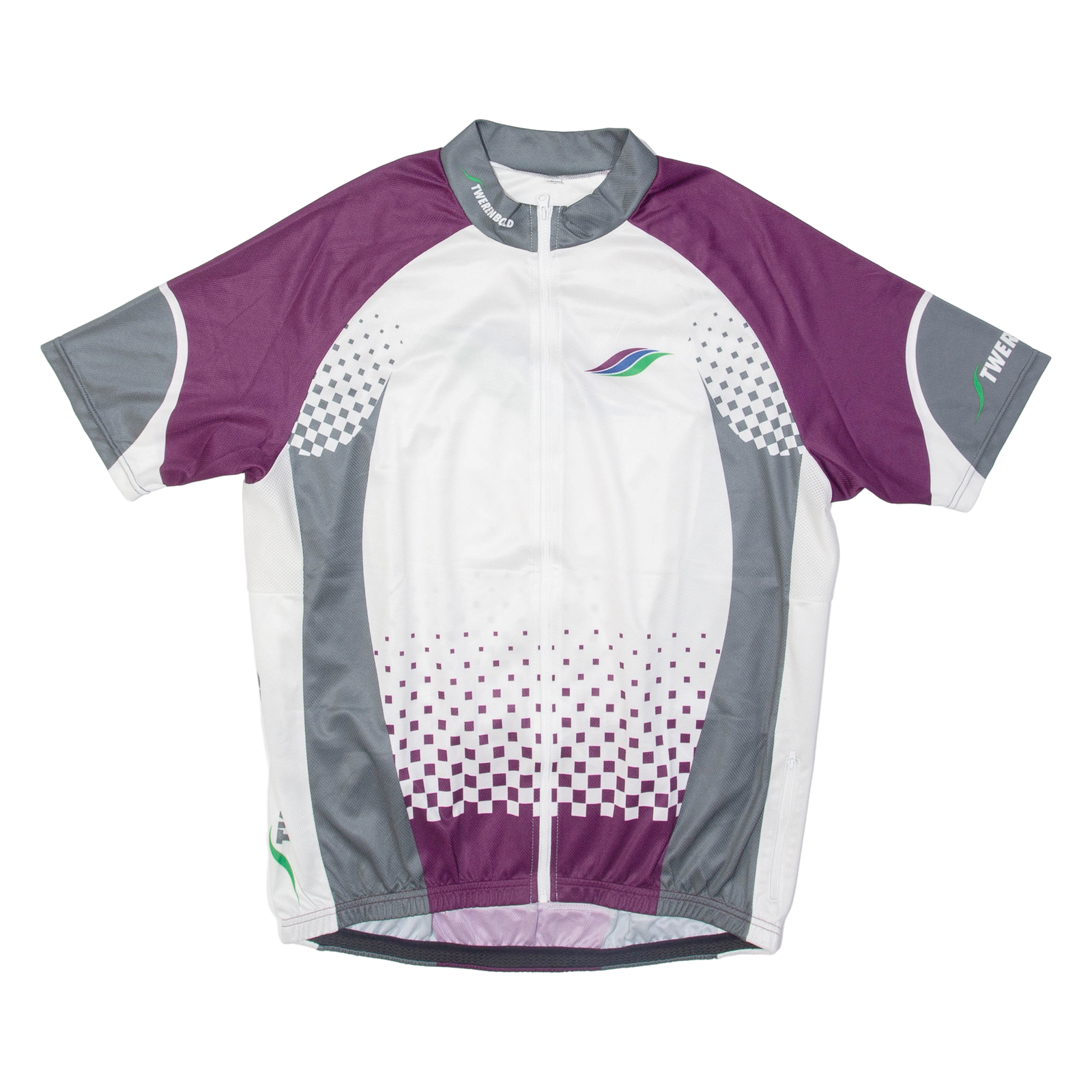 TWERENBOLD Full Zip Cycling Mens Jersey Purple XL Refurbished - N/A refurbished available on Cerqular