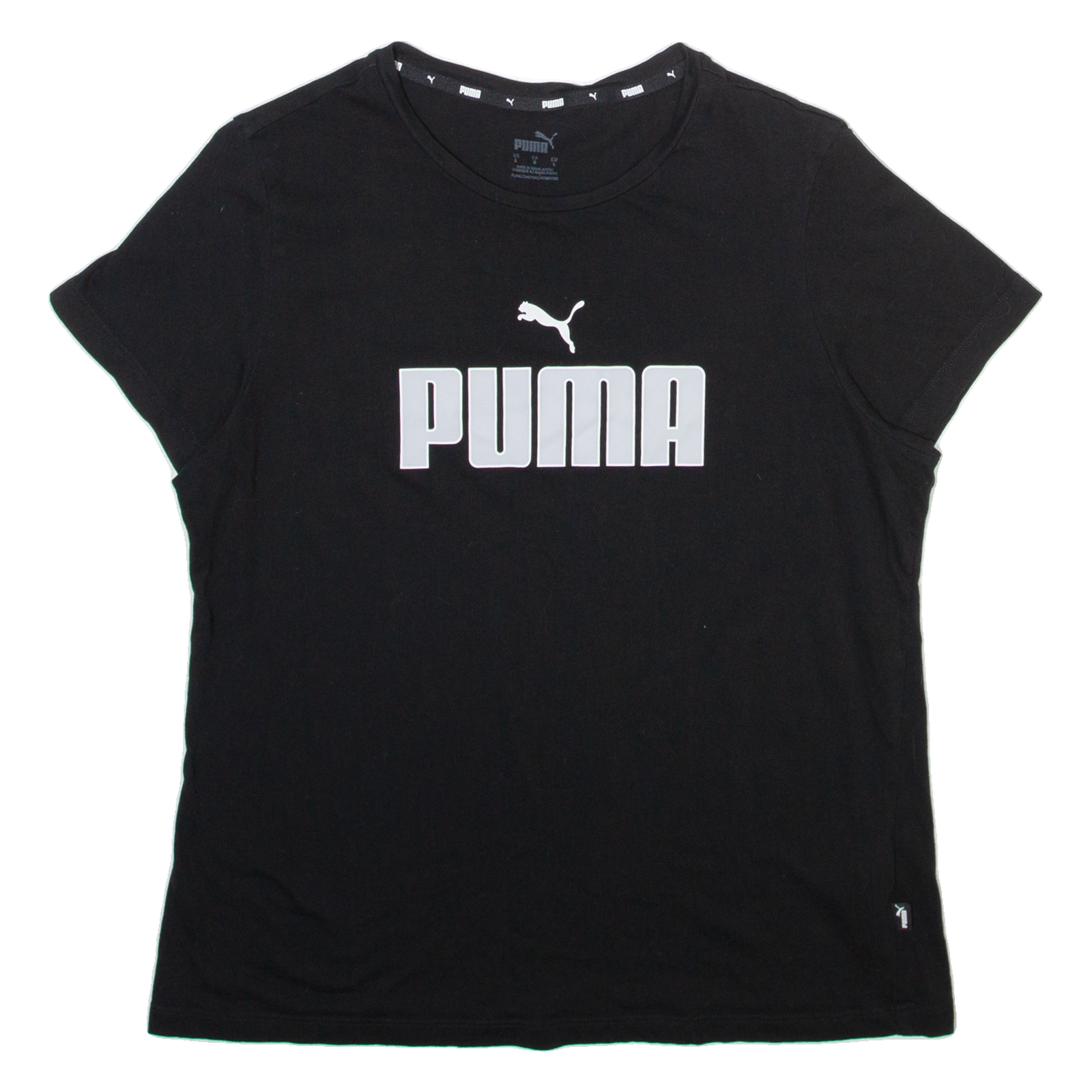 Buy PUMA Womens T-Shirt Black L Refurbished - $15.59 PUMA Womens T-Shirt Black L Refurbished - N/A refurbished available on Cerqular