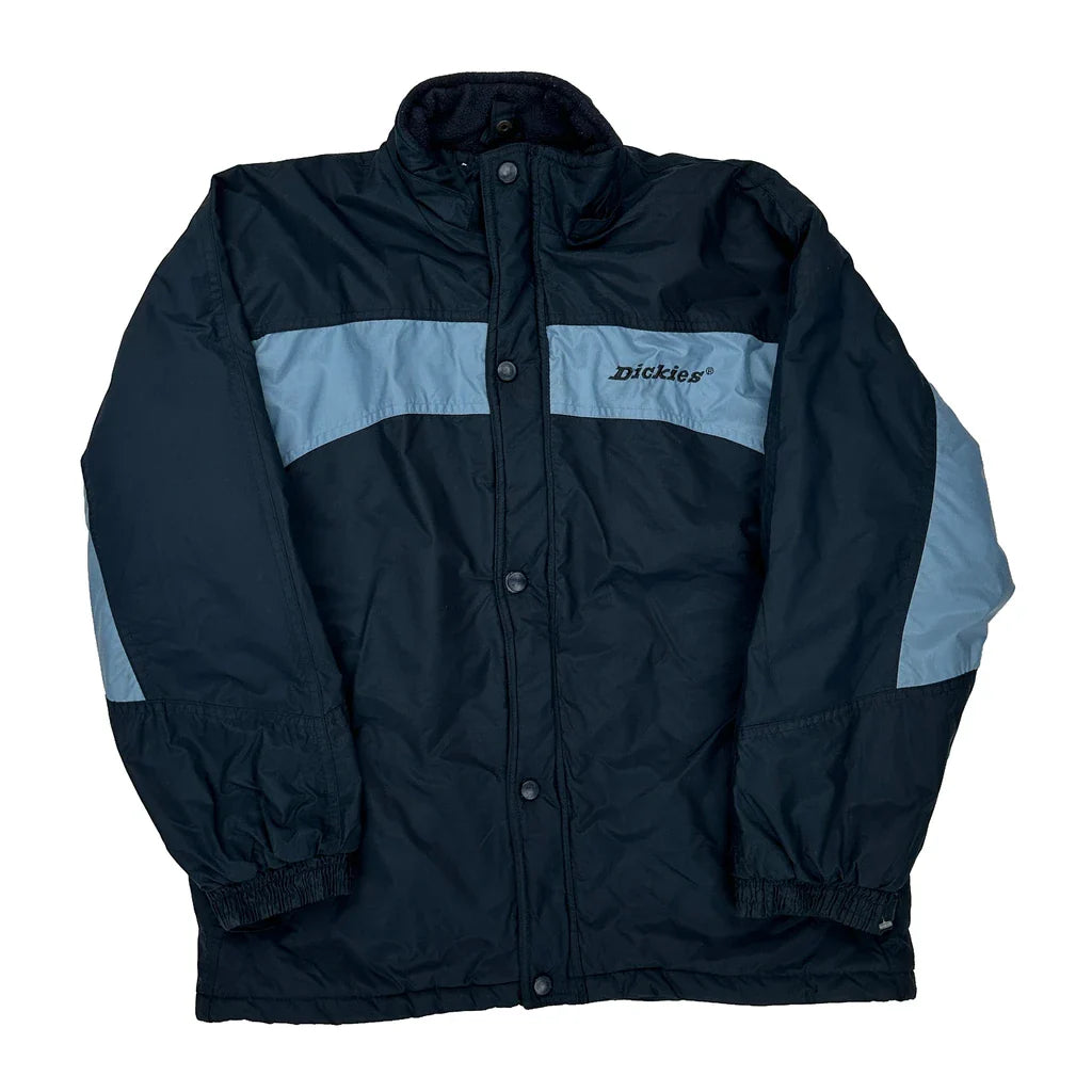 Buy Dickies Puffer - Medium Blue Nylon Refurbished - $64.31 Dickies Puffer - Medium Blue Nylon Refurbished - Thrifted (note: this is a term often used to describe second- refurbished available on Cerqular