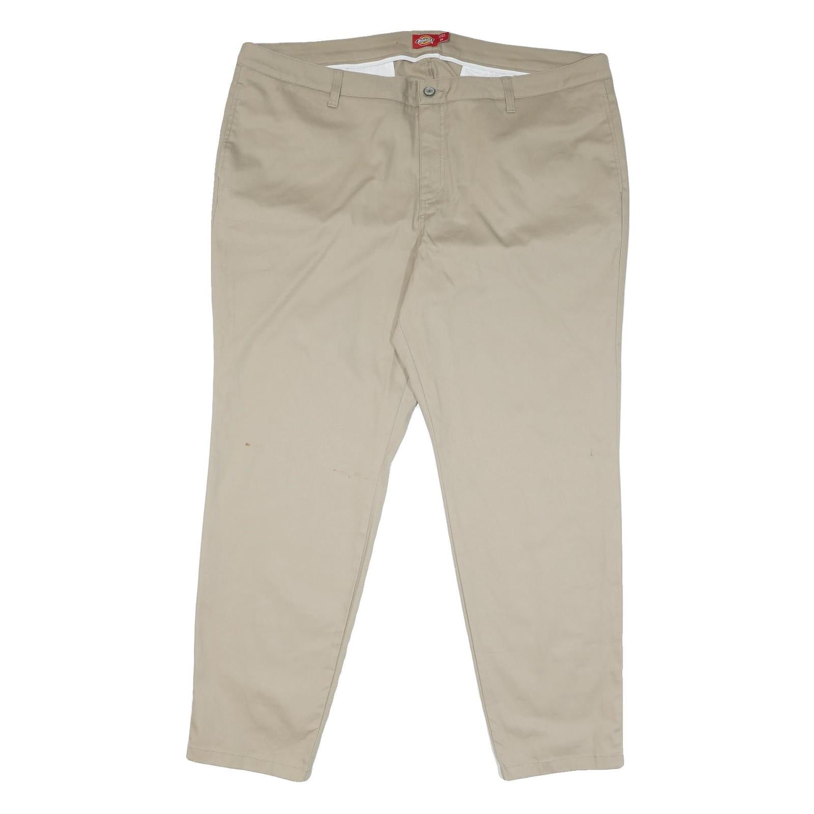 Buy DICKIES Mens Cotton Blend Beige Regular Fit Straight Leg Trousers W46 L31 Refurbished - $37.69 DICKIES Mens Cotton Blend Beige Regular Fit Straight Leg Trousers W46 L31 Refurbished - N/A refurbished available on Cerqular