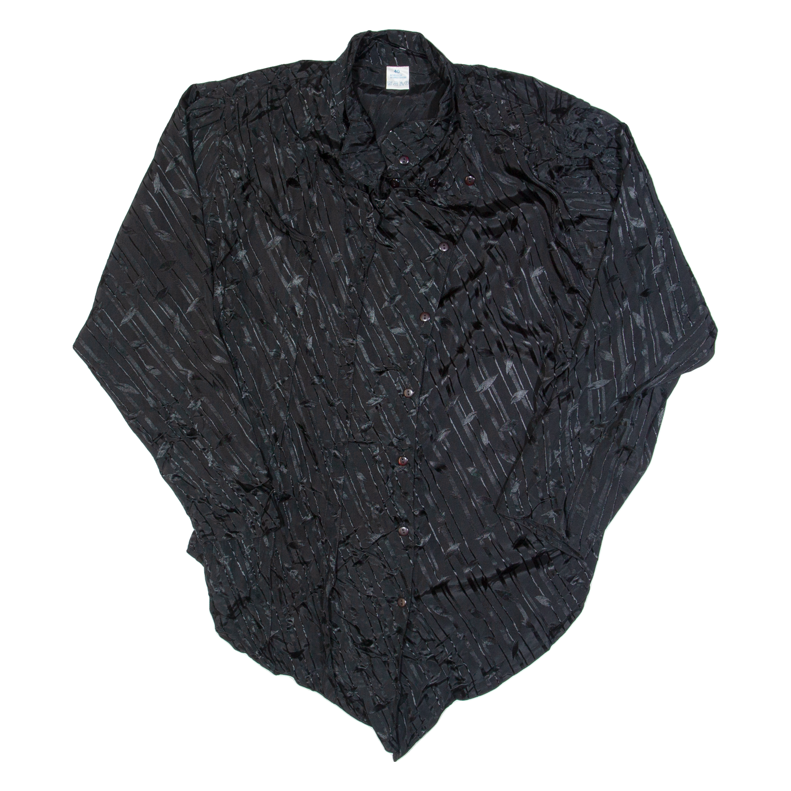 Womens Shirt Black Collared Long Sleeve M Refurbished - N/A refurbished available on Cerqular