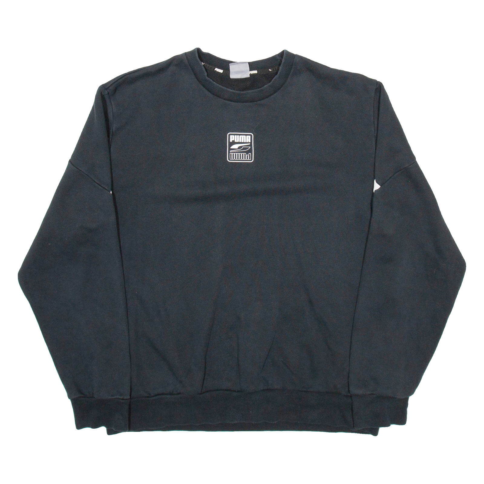 PUMA Mens Sweatshirt Black L Refurbished - N/A refurbished available on Cerqular