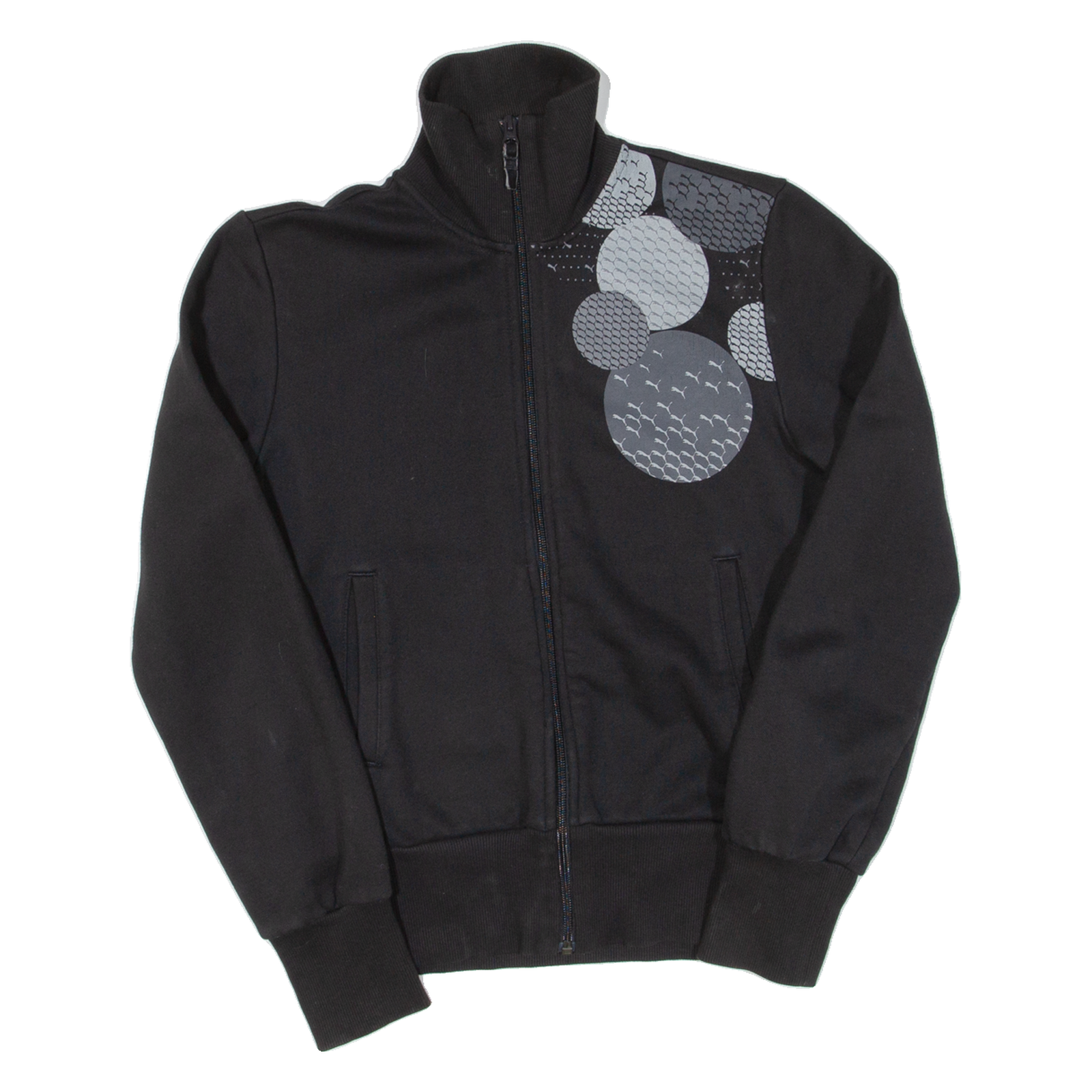 PUMA Womens Jacket Black UK 12 Refurbished - N/A refurbished available on Cerqular