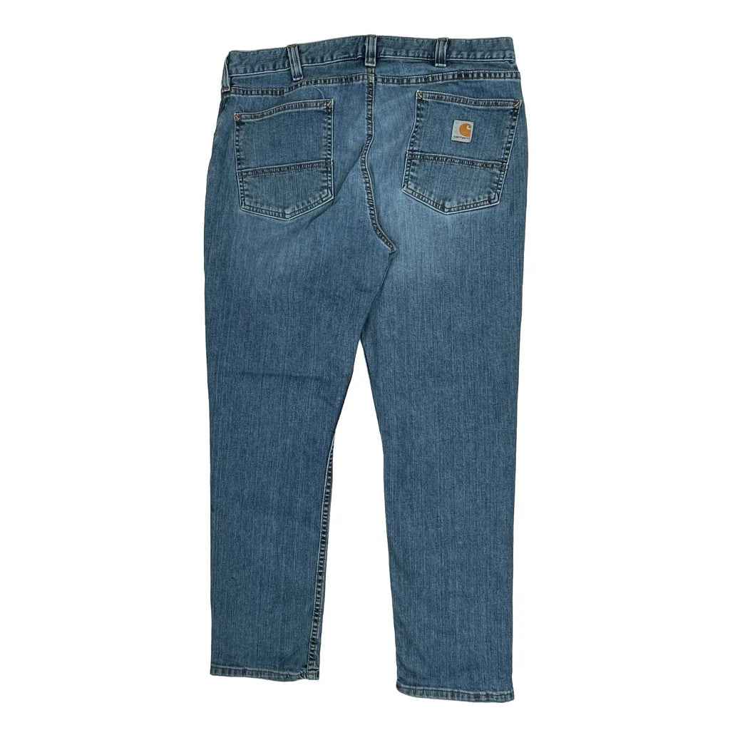 Carhartt Jeans - 34W 30L Blue Cotton Blend Refurbished - Thrifted (note: this is a term often used to describe second- refurbished available on Cerqular