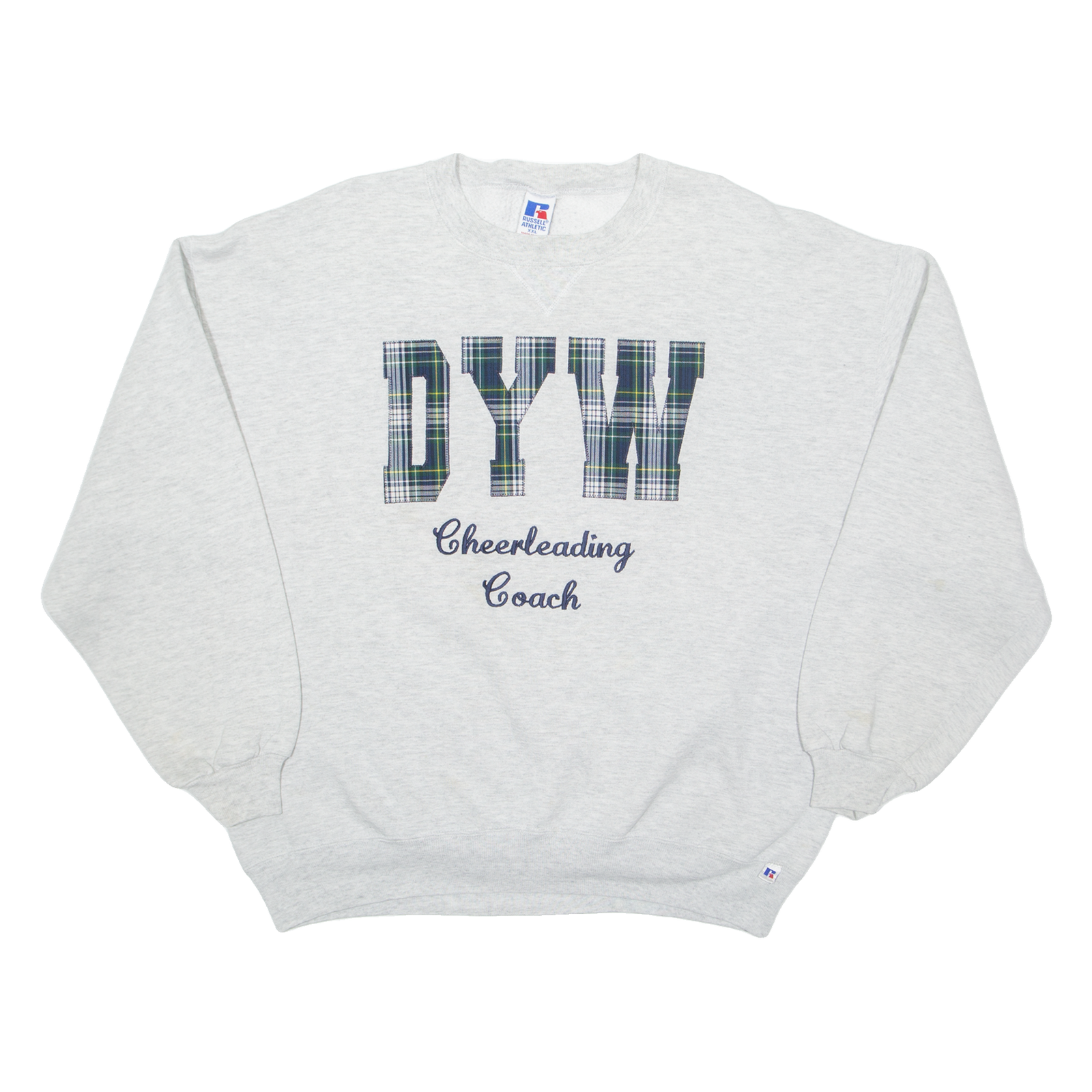 RUSSELL ATHLETIC Downingtown Young Whippets Cheerleading Womens Sweatshirt Grey USA 2XL Refurbished - N/A refurbished available on Cerqular
