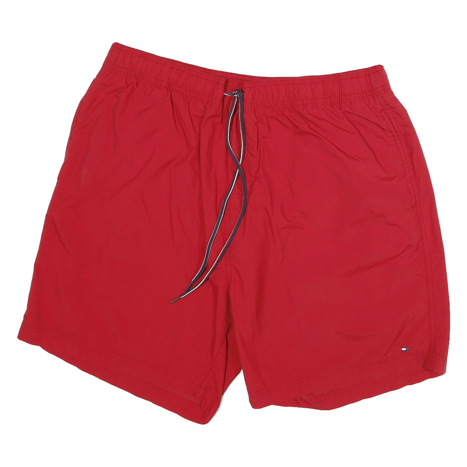 TOMMY HILFIGER Mens Red Casual Shorts 2XL W36 Drawstring Comfort Style Refurbished - N/A refurbished available on Cerqular