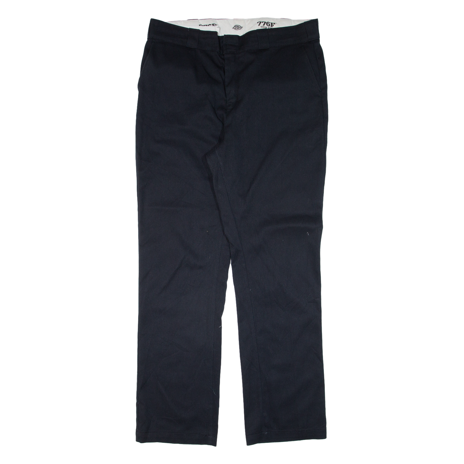 DICKIES 776 Workwear Womens Trousers Black Slim Straight W36 L30 Refurbished - N/A refurbished available on Cerqular