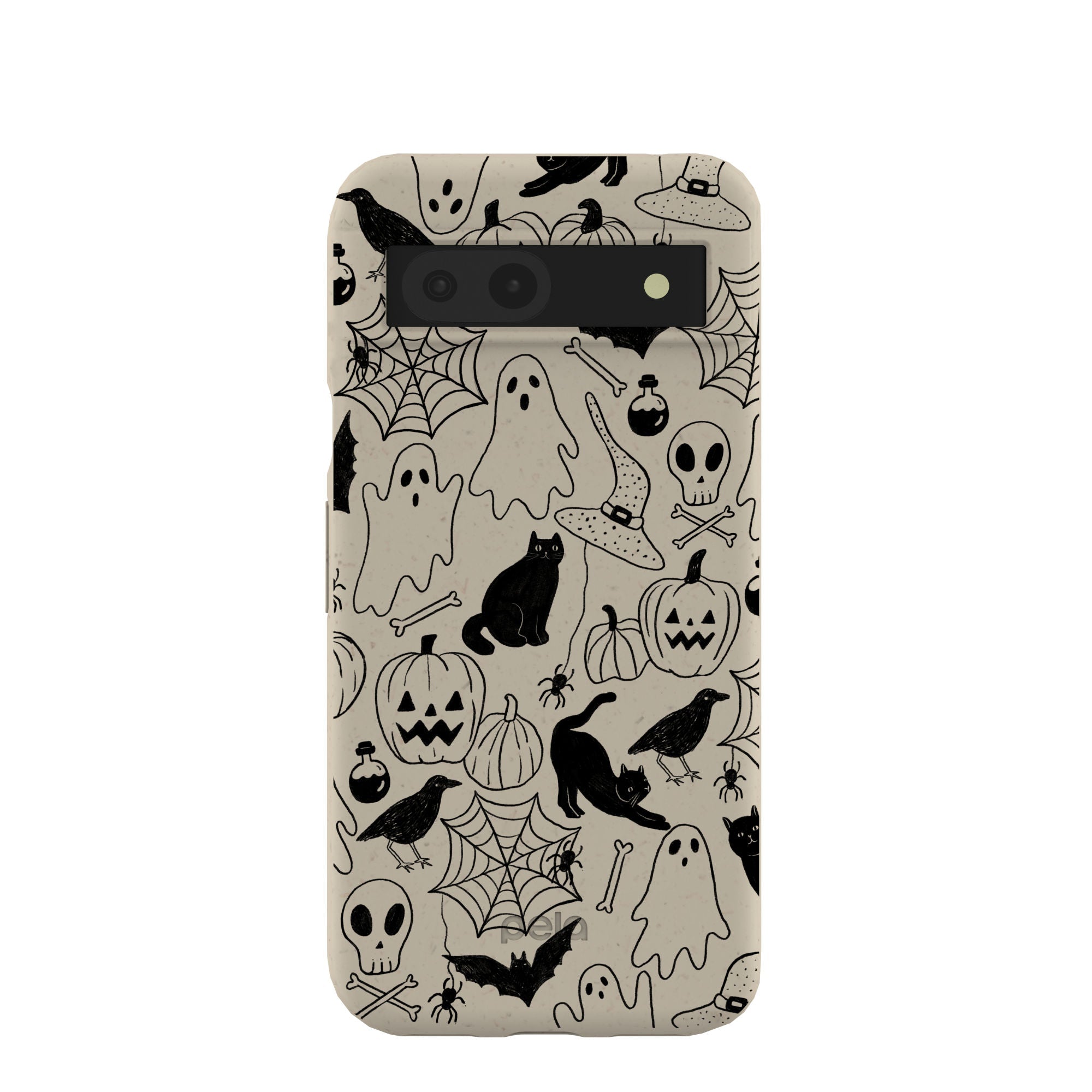 London Fog Sketchy Spirits Google Pixel 8a Case Refurbished - Pela Case refurbished available on Cerqular