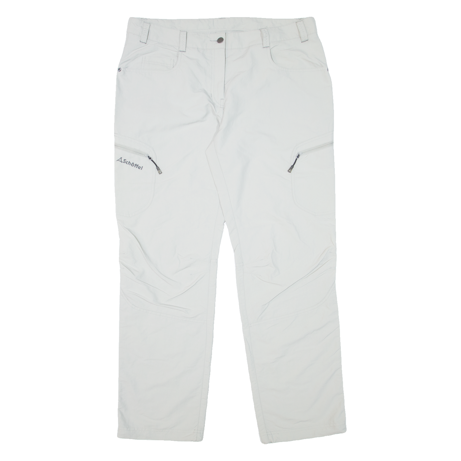 SCHOFFEL Outdoor Womens Trousers Grey Regular Straight W36 L31 Refurbished - N/A refurbished available on Cerqular