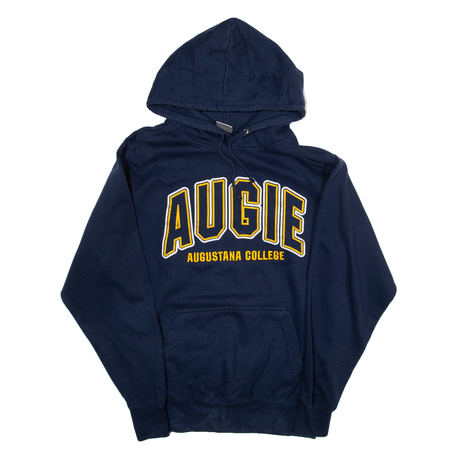 MV SPORT Augie Augustana College Mens Blue Hoodie USA S Refurbished - N/A refurbished available on Cerqular
